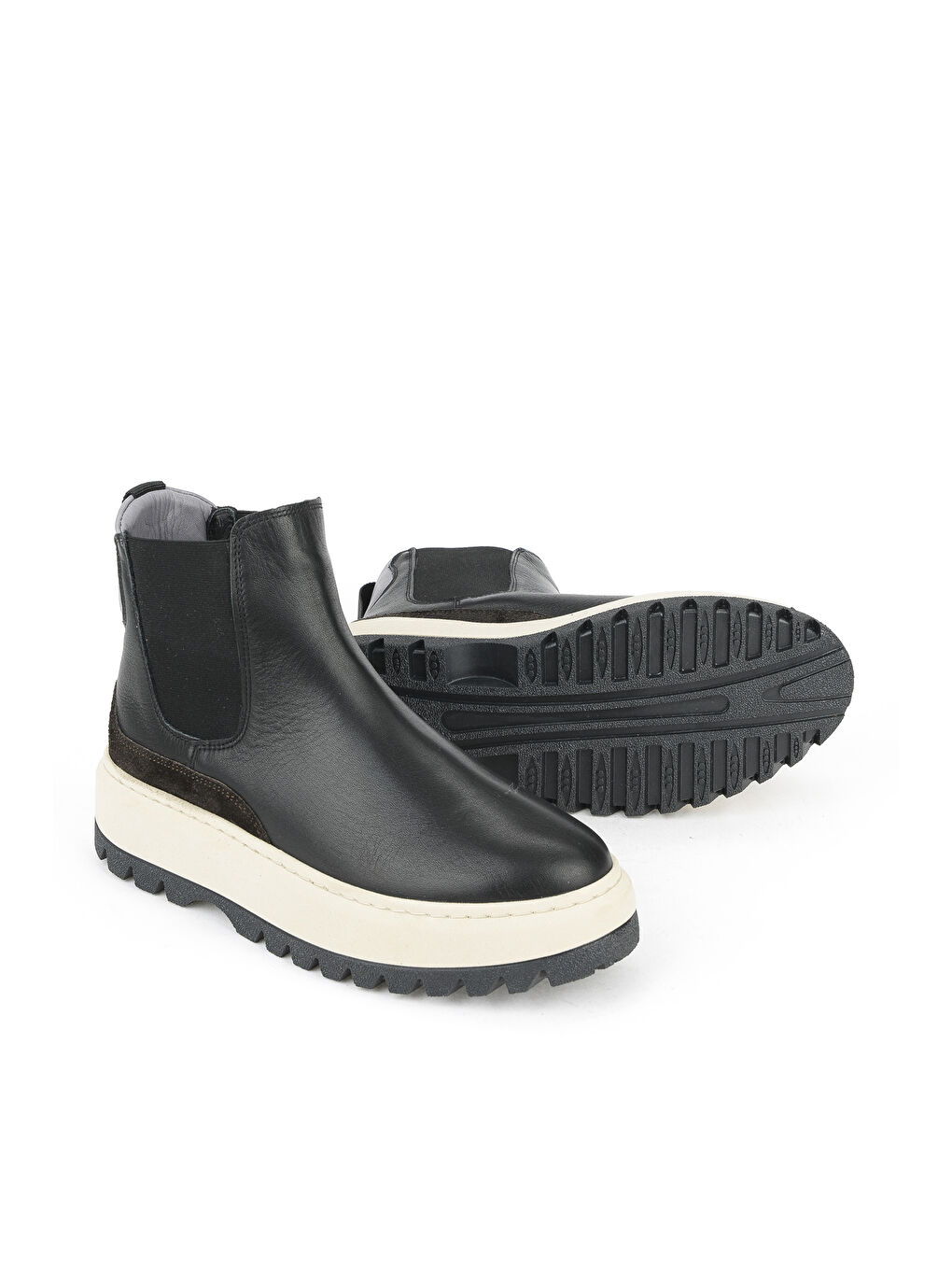 Kadın Hakiki Deri Bot 1531020Z19402 Siyah-3