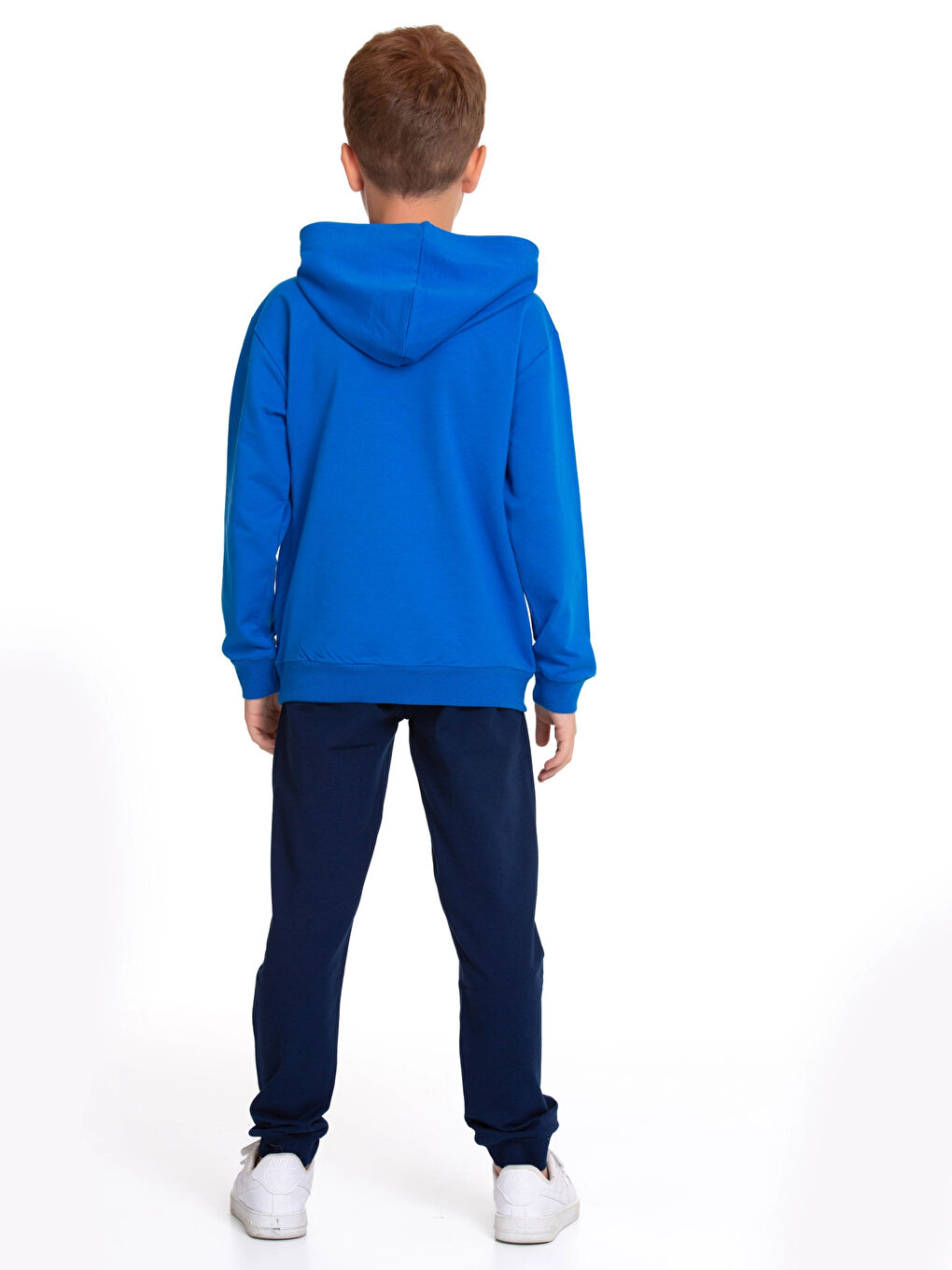 Mavi M. Nakışlı Fermuarlı Eşofman Takımı 54404-4