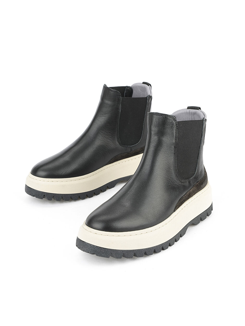 Kadın Hakiki Deri Bot 1531020Z19402 Siyah-4