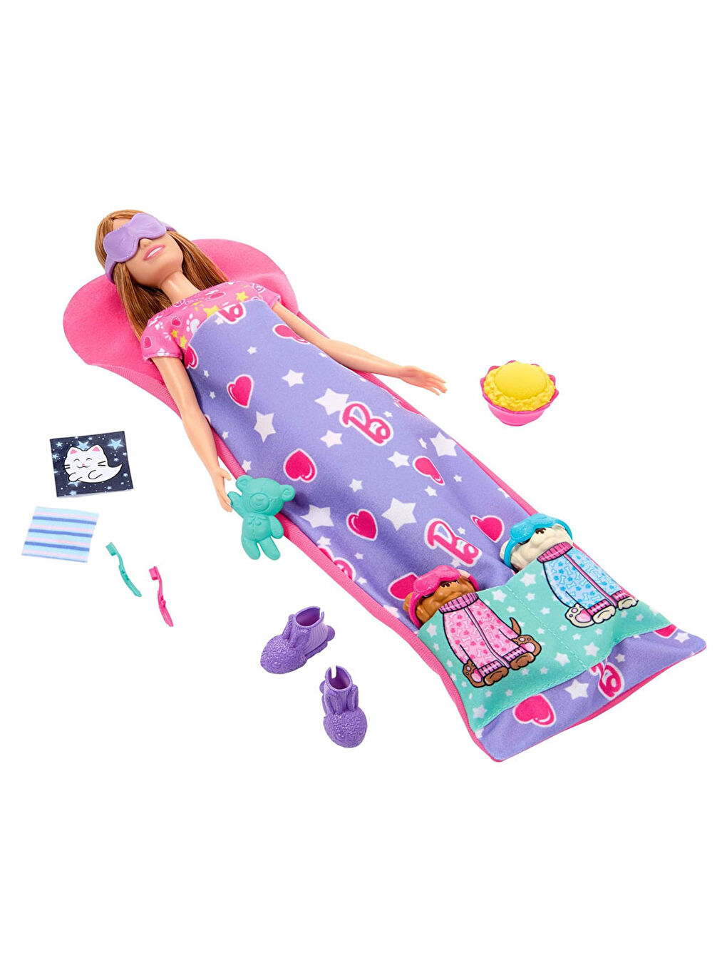Barbie ve Köpekçikleri Pijama Partisi HXN01-2