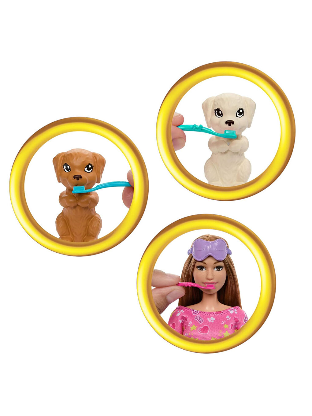 Barbie ve Köpekçikleri Pijama Partisi HXN01-3