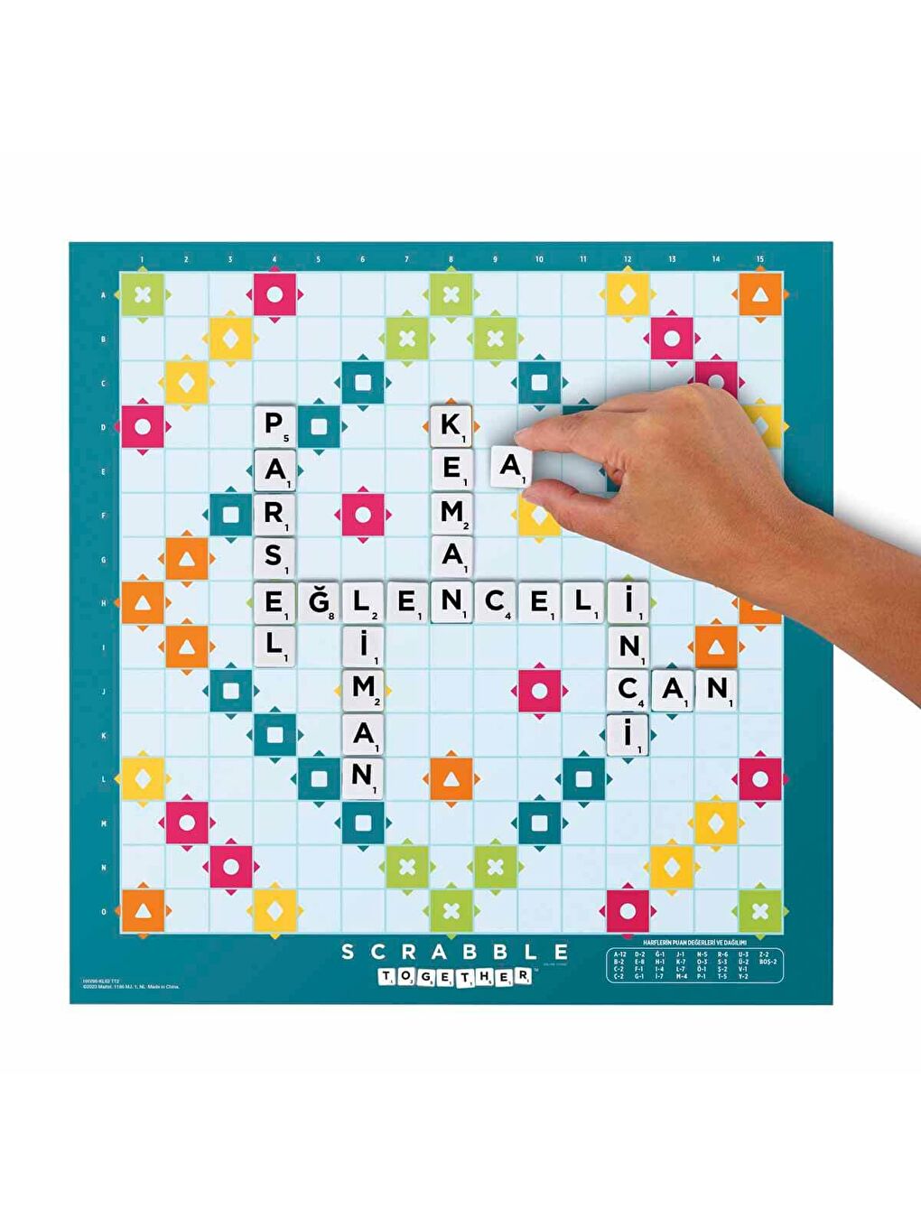 2in1 Scrabble Türkçe HXV98-2