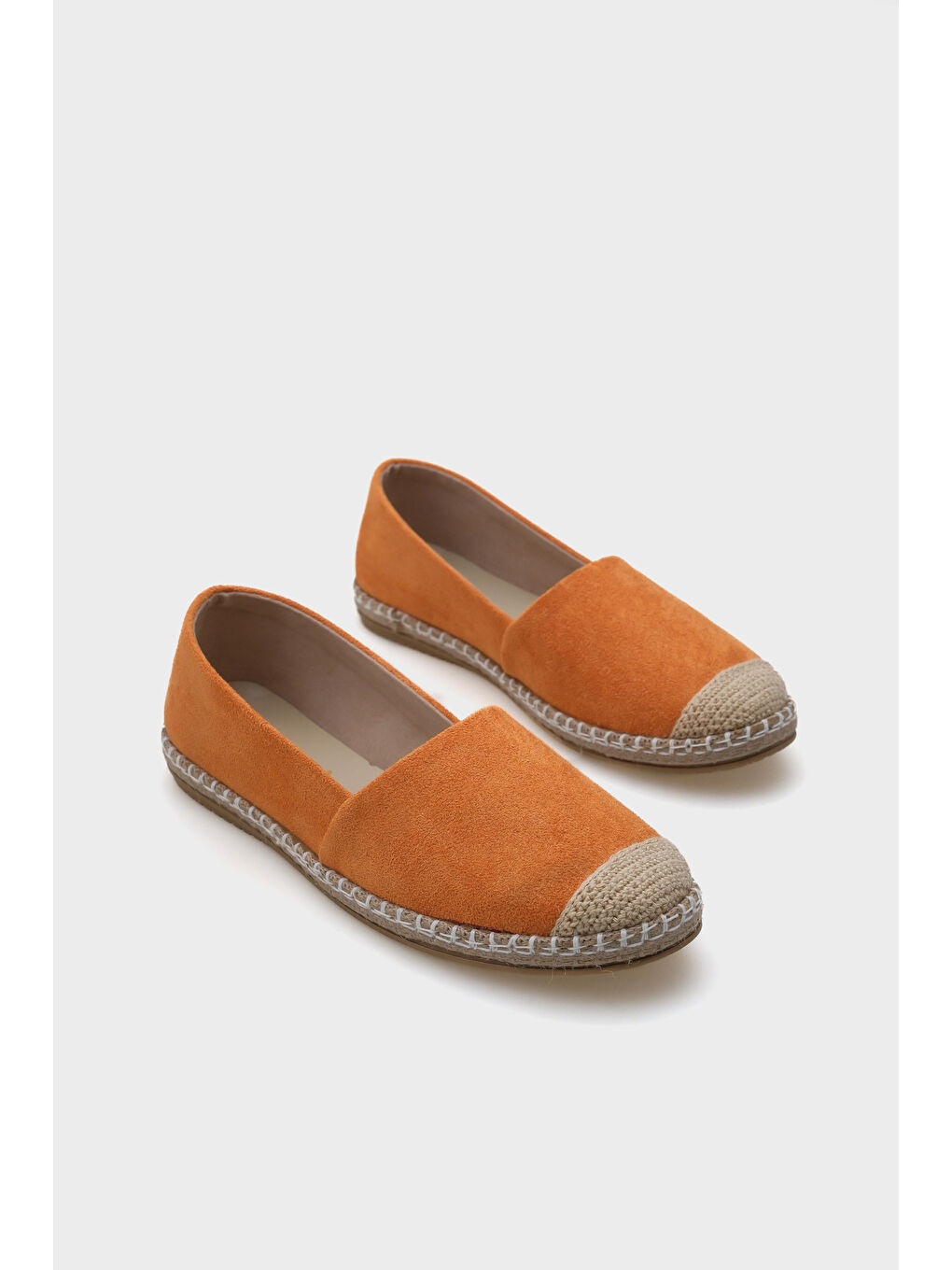 Turuncu Pasarella Kadın Espadril-1