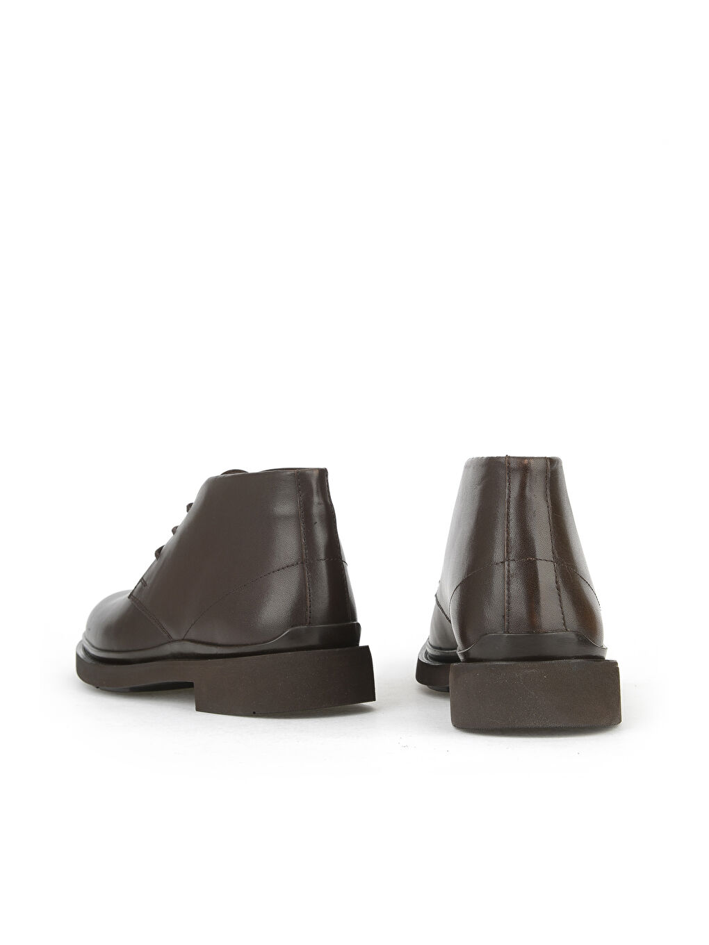 Kahverengi Erkek Hakiki Deri Bot 153986Z4065 Kahve-2