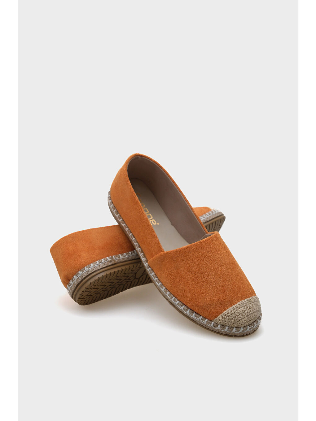 Turuncu Pasarella Kadın Espadril-4