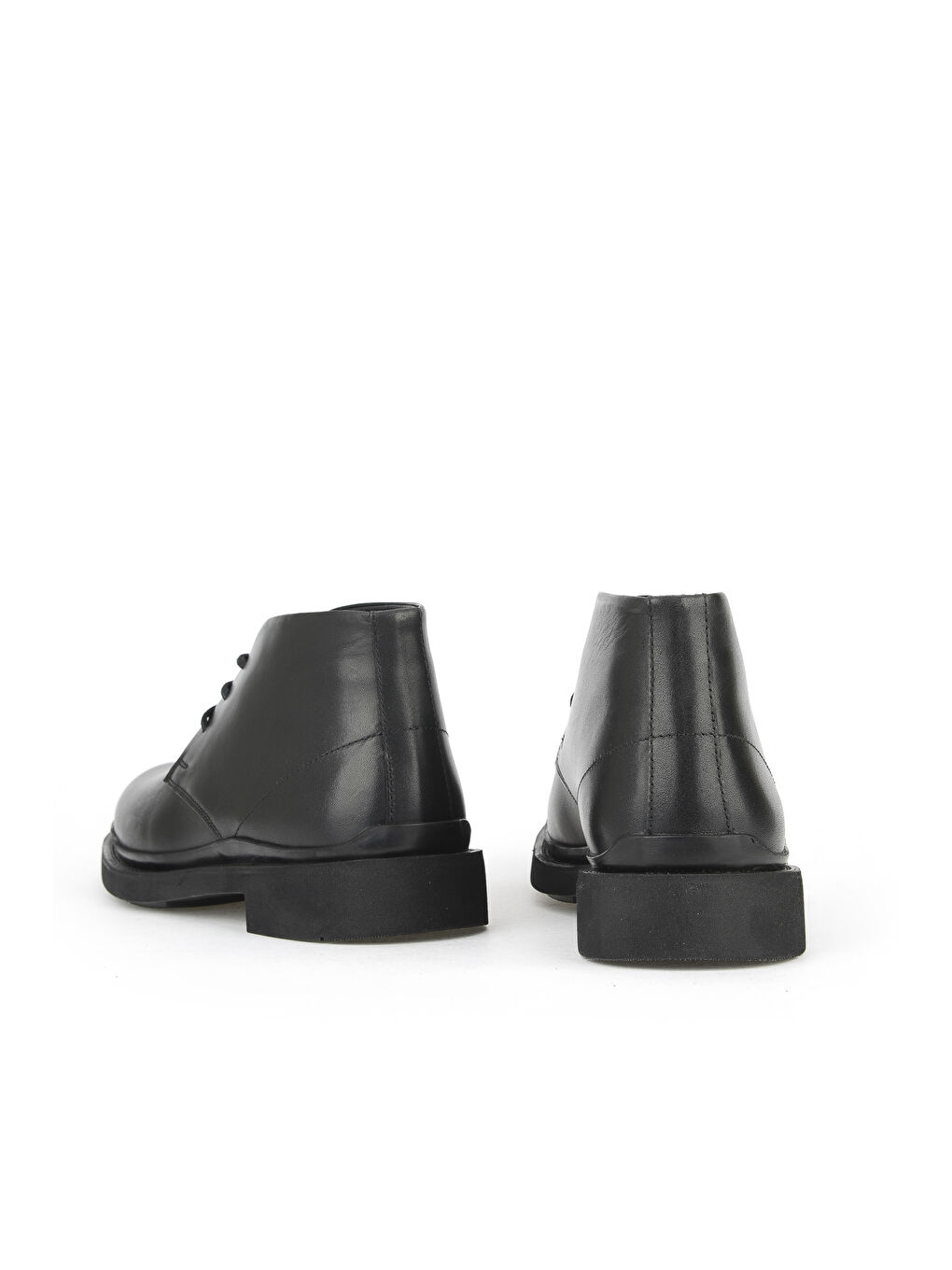 Erkek Hakiki Deri Bot 153986Z4065 Siyah-2