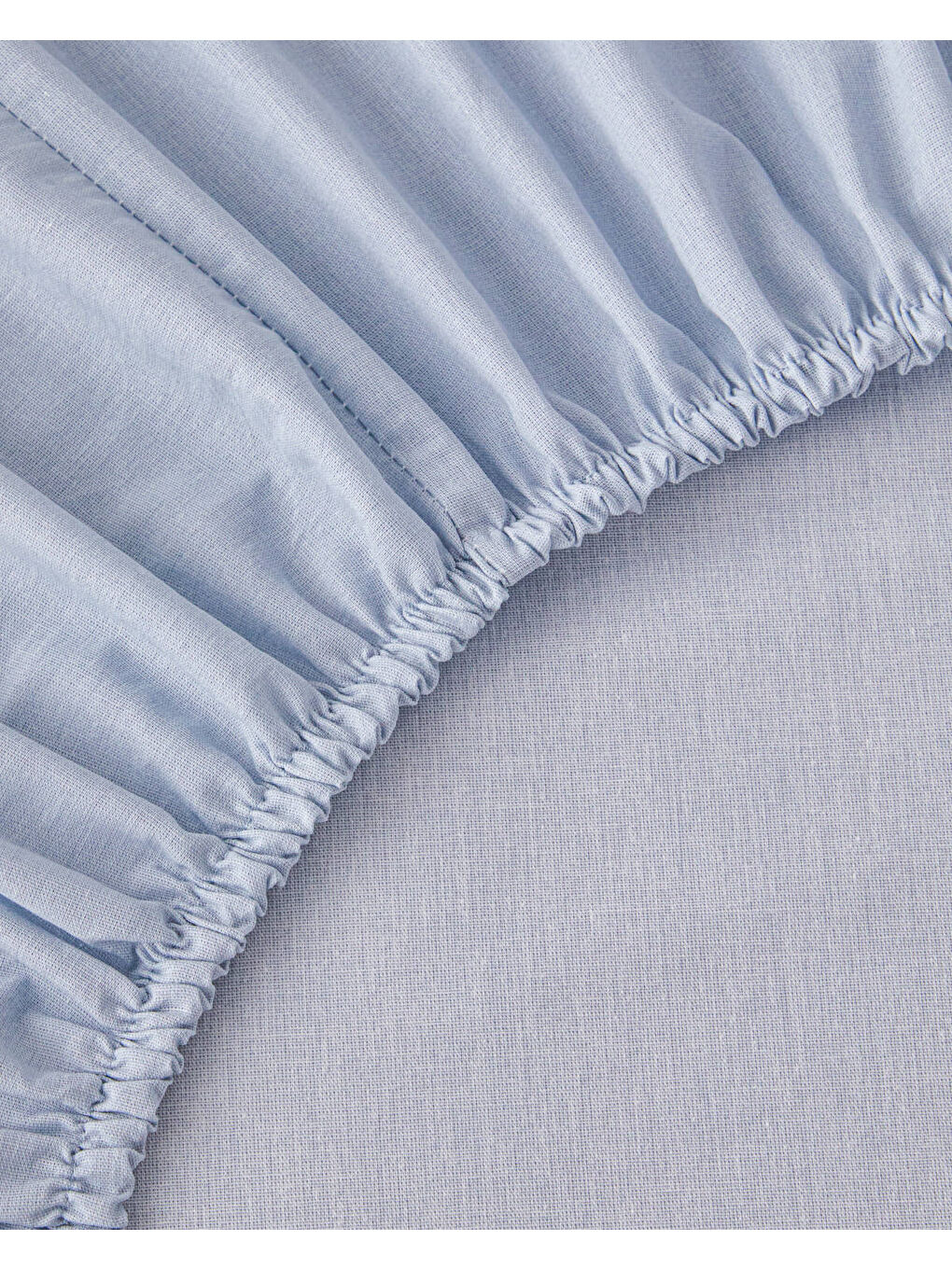 Boho Chic Pamuk Çift Kişilik Nevresim Takımı 200x220 cm Mavi-6