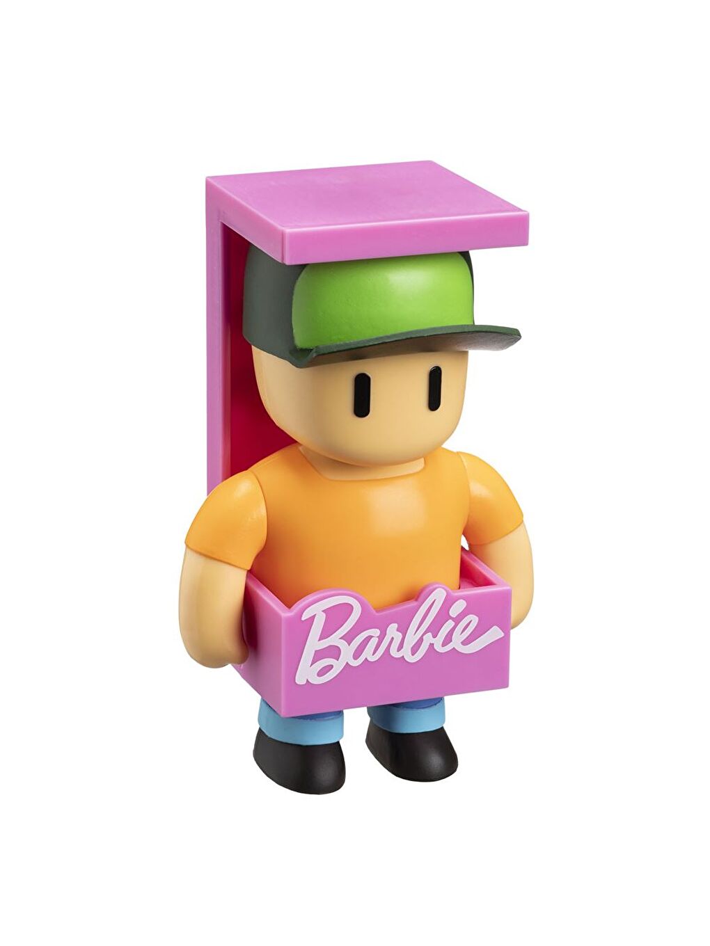 Stumble Guys Barbie Aksiyon Figürü SGB6010 - Barbie Fan Guy-1