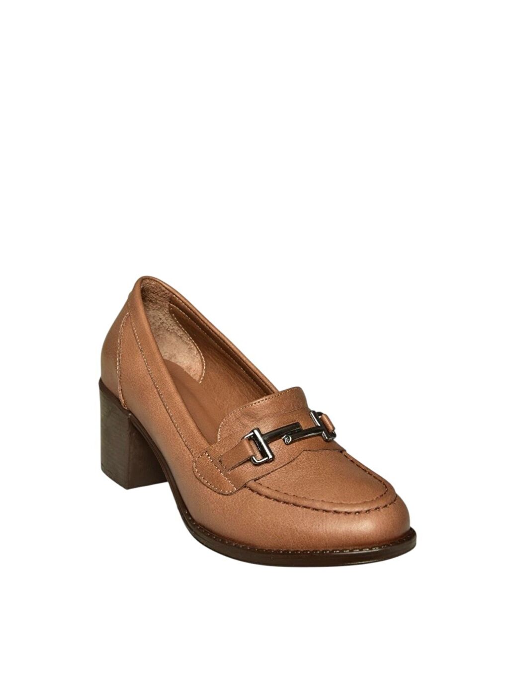 Bej Vizon Kadın Topuklu Ayakkabı V468708203-1