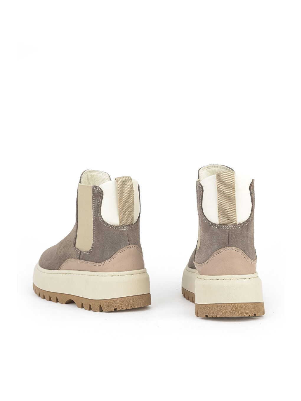 Bej Kadın Hakiki Deri Bot 1531020Z194022 Vizon-2