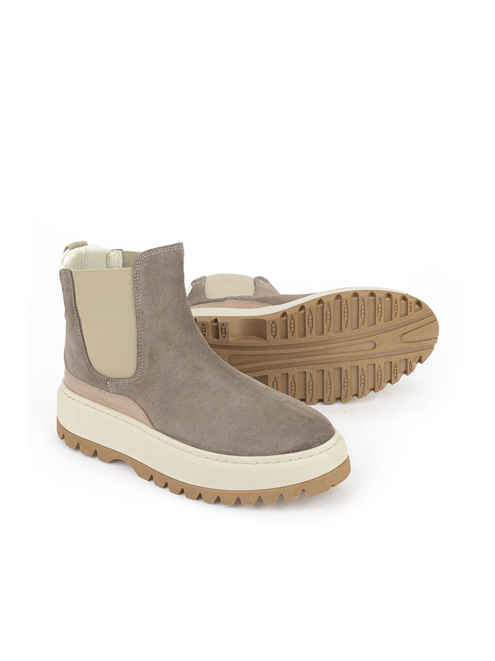 Bej Kadın Hakiki Deri Bot 1531020Z194022 Vizon-3