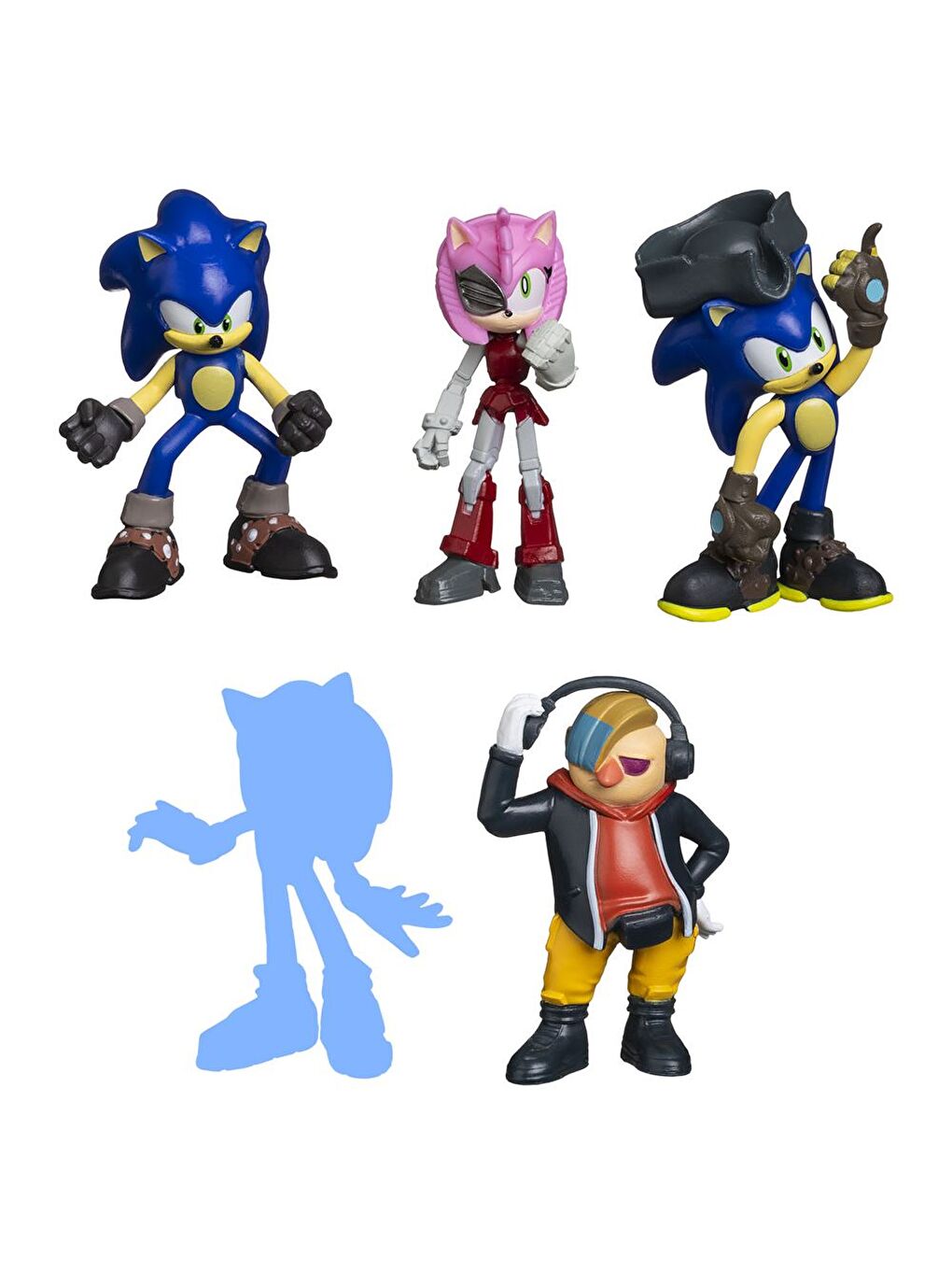 Sonic 5'li Figür Seri 2 SON2240 Model 1-1