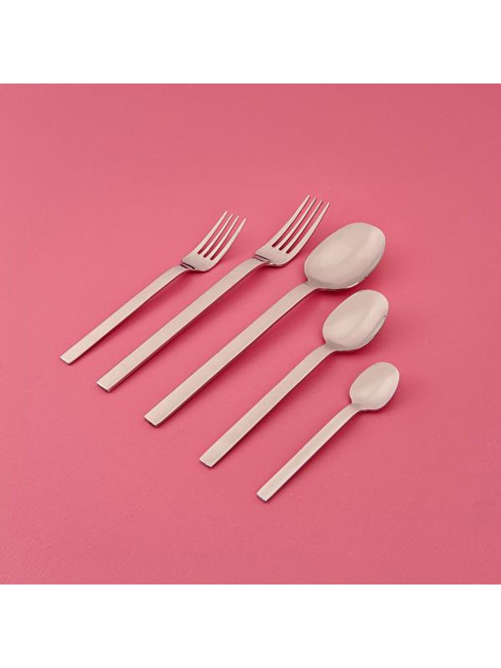 Bender 30 Parça Çatal Kaşık Takımı - Gri-2