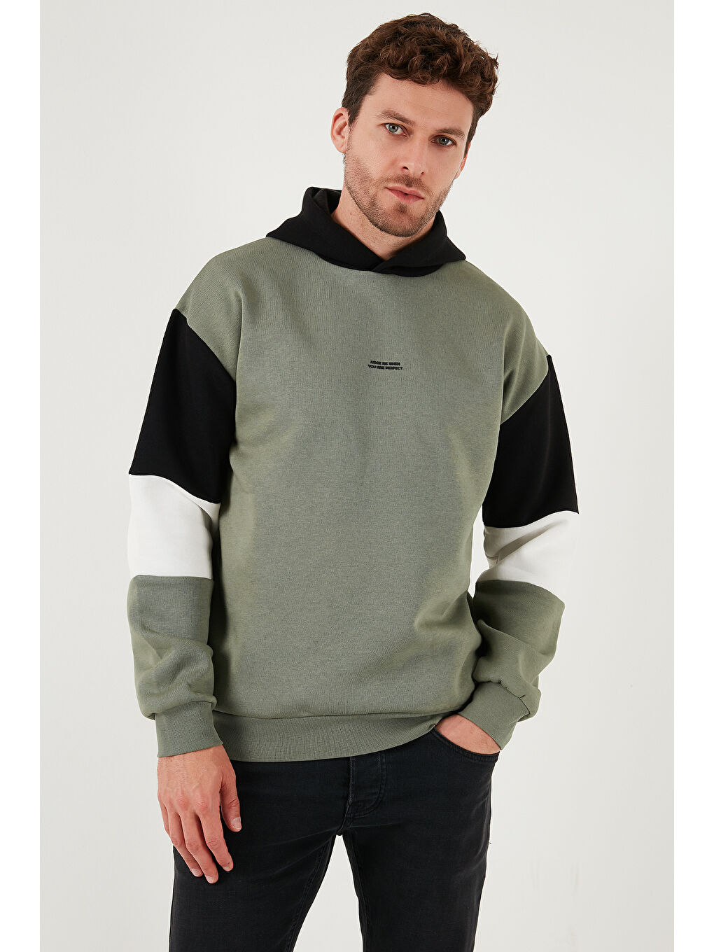 Lila Pamuklu Relaxed Fit Kapüşonlu İçi Tüylü Yumuşak Şardonlu 2' li Paket Sweat 5905299S2-2