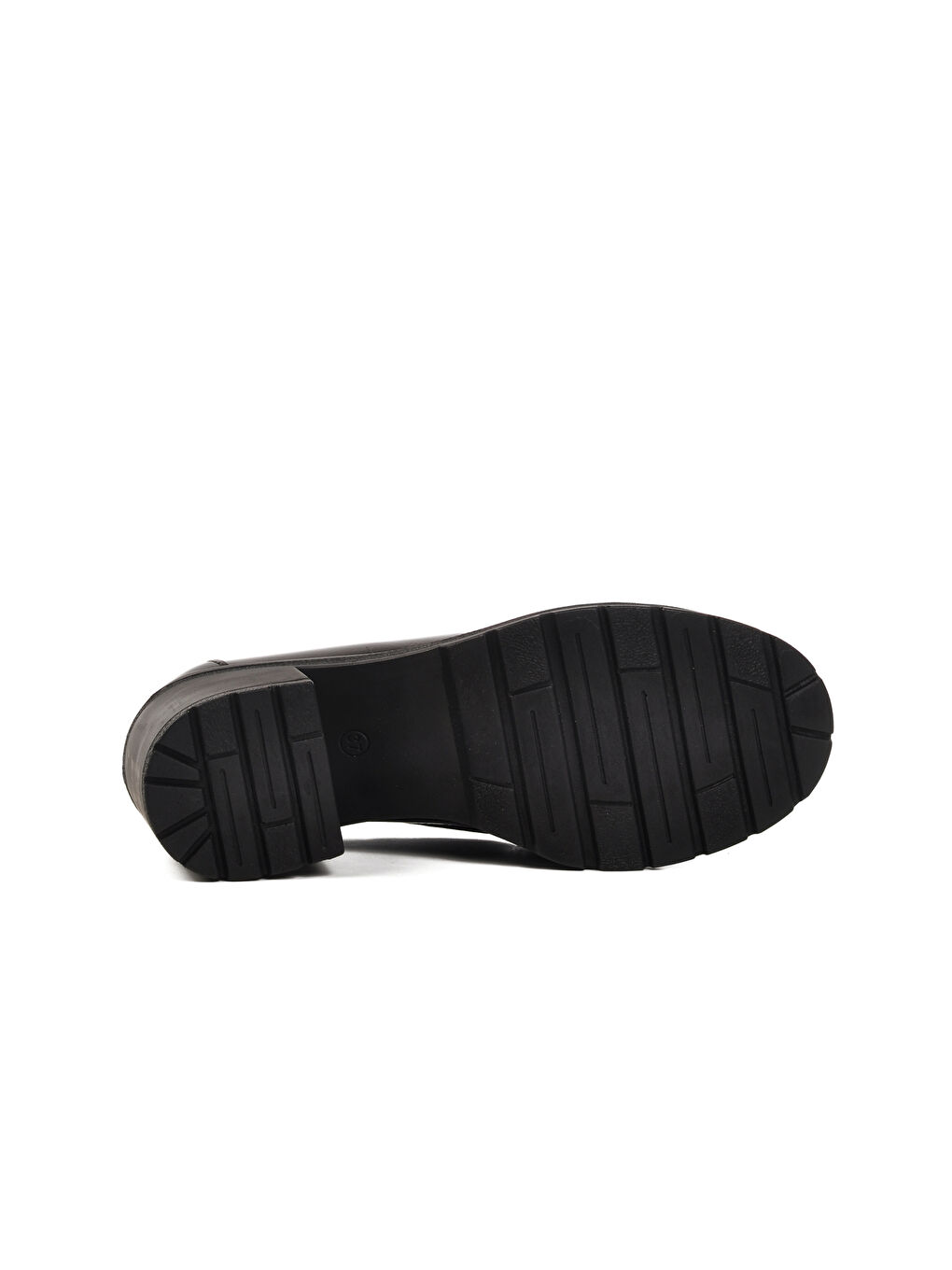 Siyah Rugan Topuklu Kadın Casual Ayakkabı 572401 Z-4