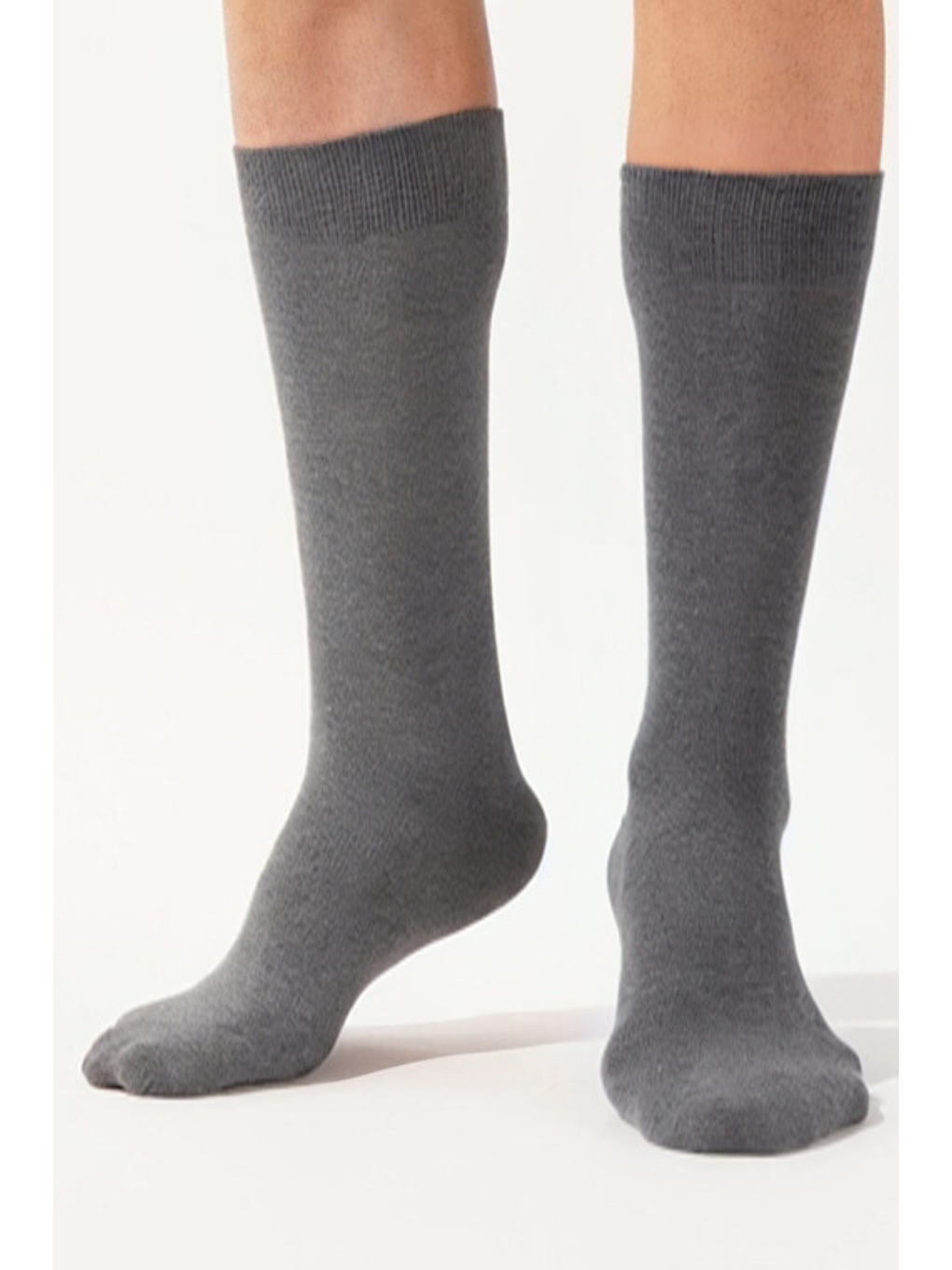Erkek Family Soket Çorap Gri Melanj