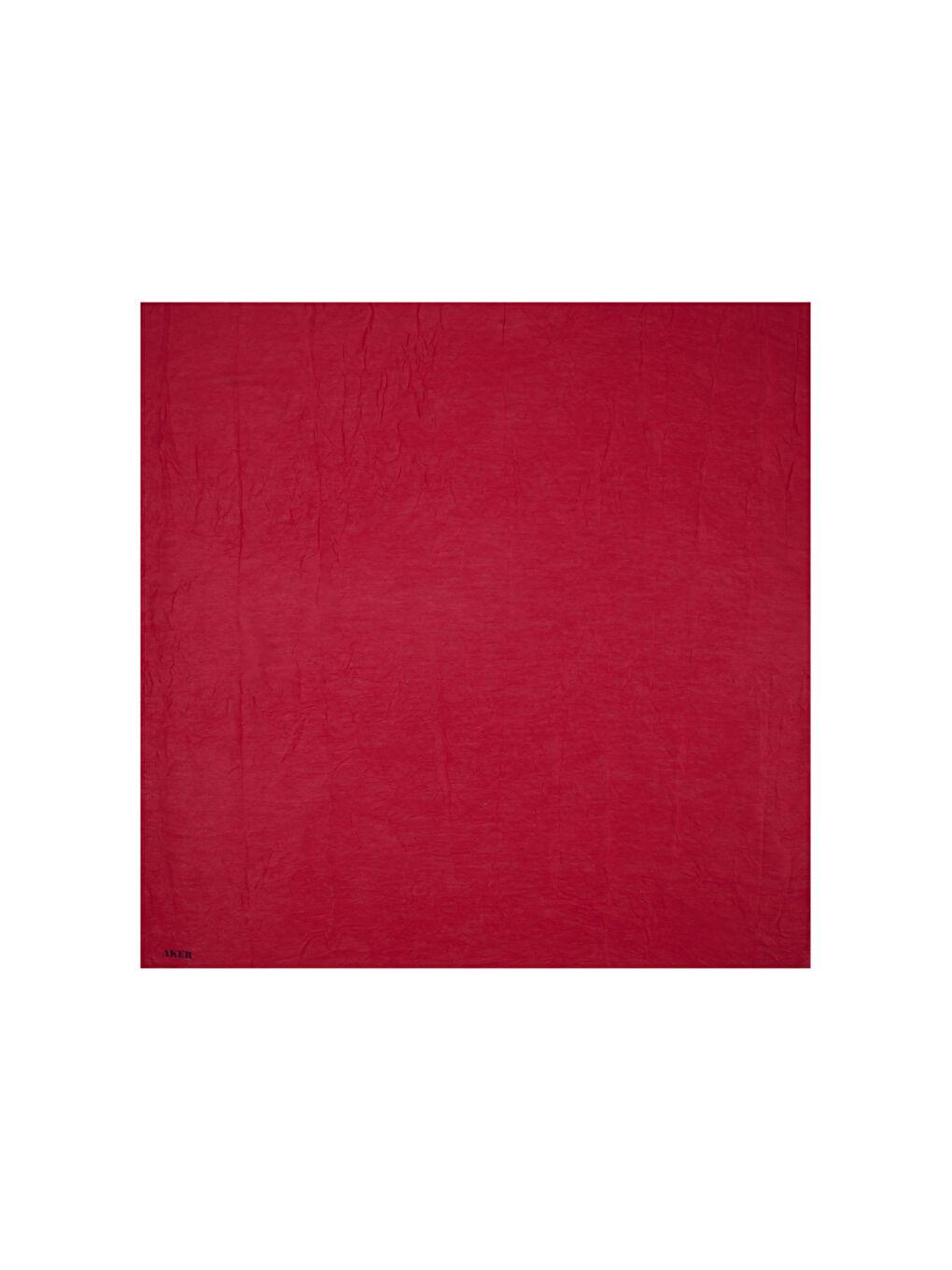 Kırmızı 100X100 Kraş Eşarp
