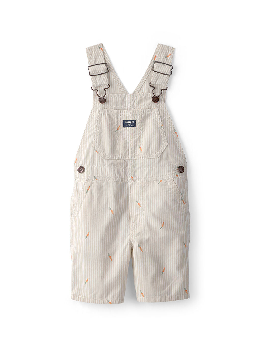 Küçük Erkek Çocuk Salopet Şort 2 Yaş-5 Yaş Yeşil