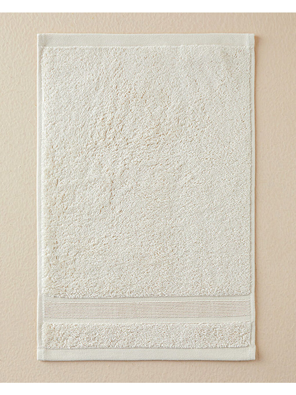 Poffy Soft-Premium Pamuklu El Havlusu Bej-3