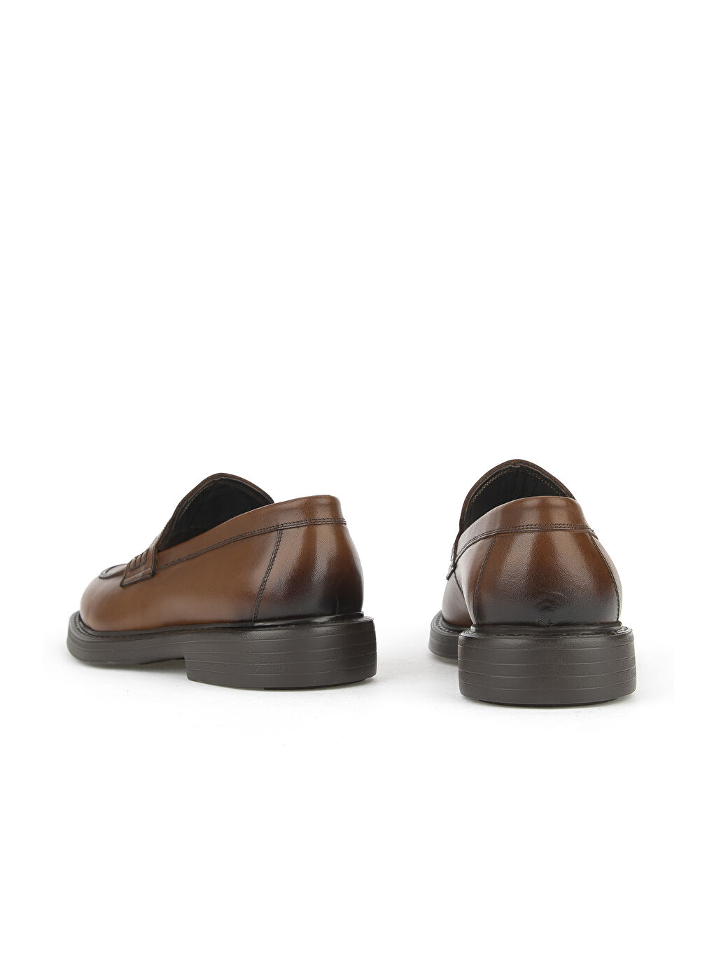 Kahverengi Erkek Hakiki Deri Ayakkabı 15350Z1112 Taba-2