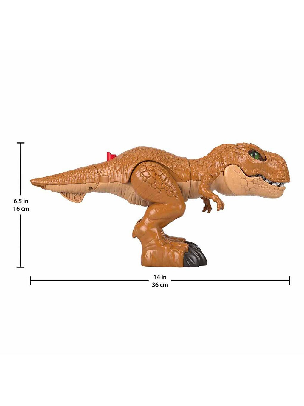 Imaginext Renksiz Jurassic World T-Rex Aksiyonu HFC04 - 1