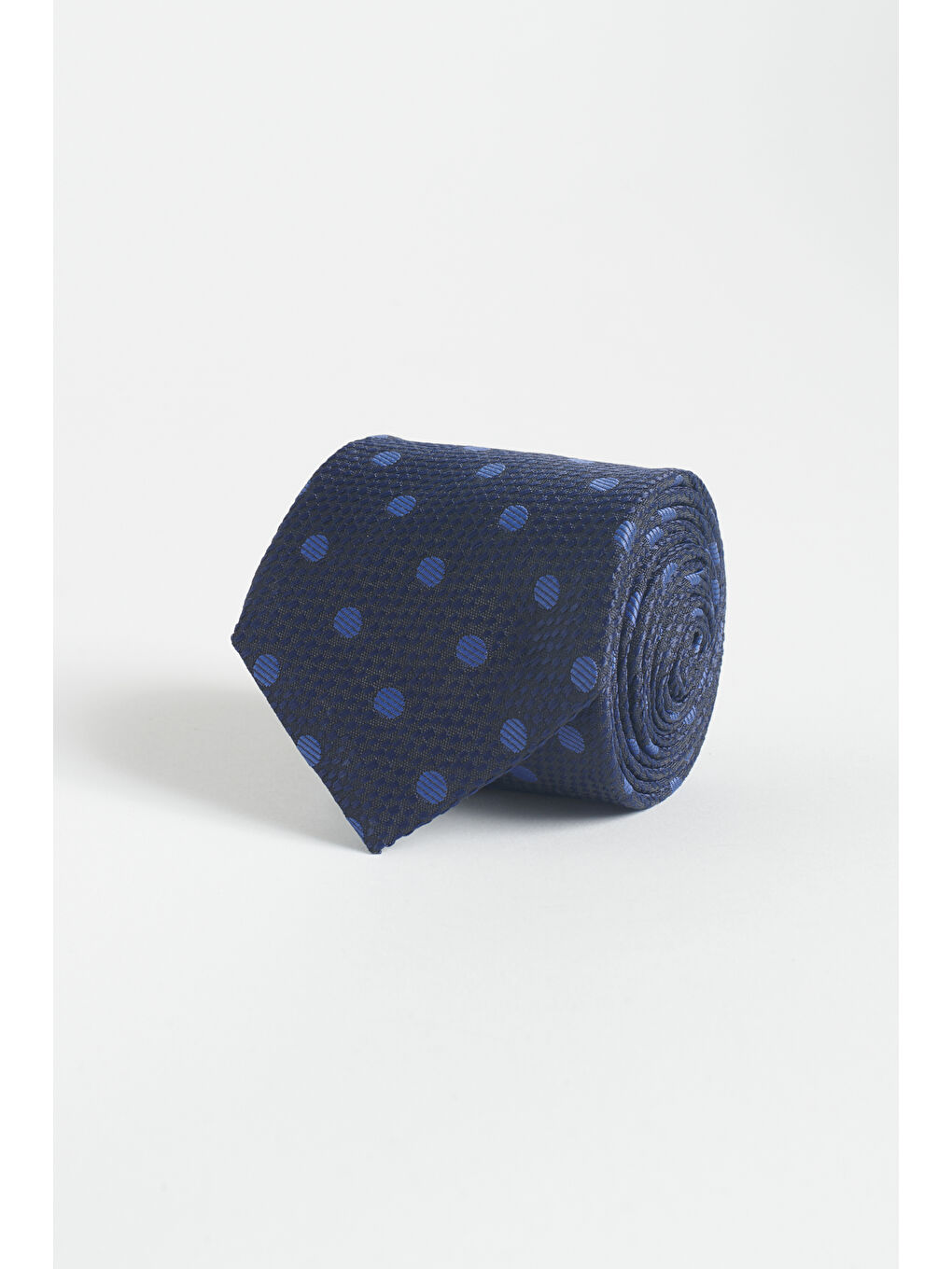 Erkek Antrasit-Mavi Desenli Kravat