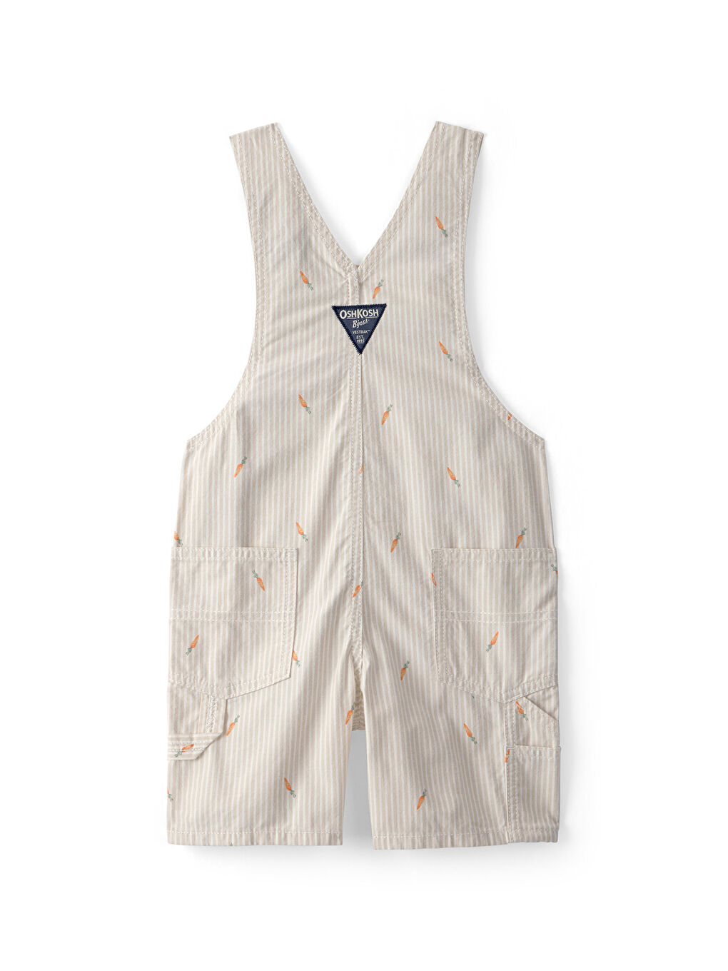 Küçük Erkek Çocuk Salopet Şort 2 Yaş-5 Yaş Yeşil-1