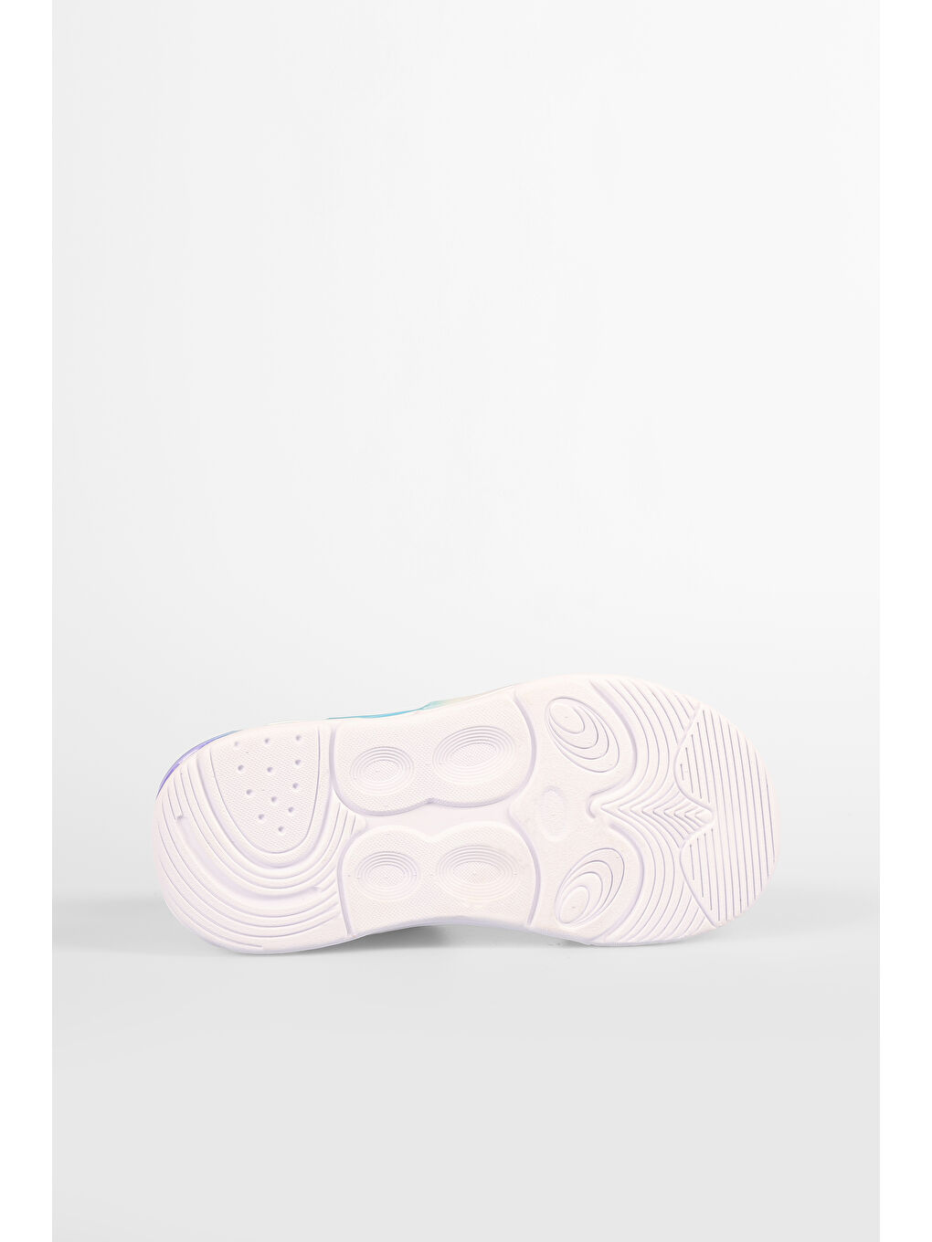 But Işıklı Kız Çocuk Beyaz Sandalet-6