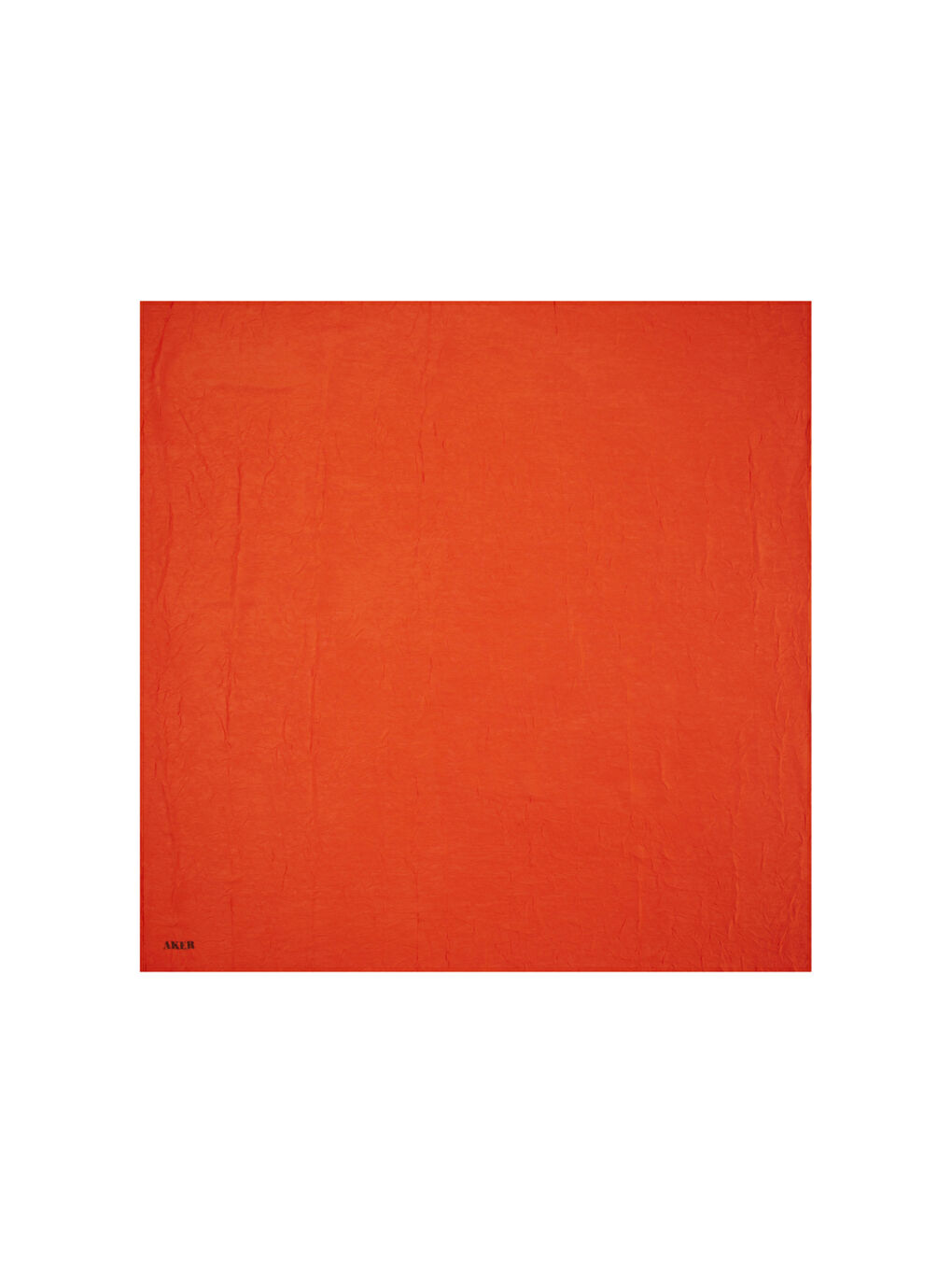 Turuncu 100X100 Kraş Eşarp
