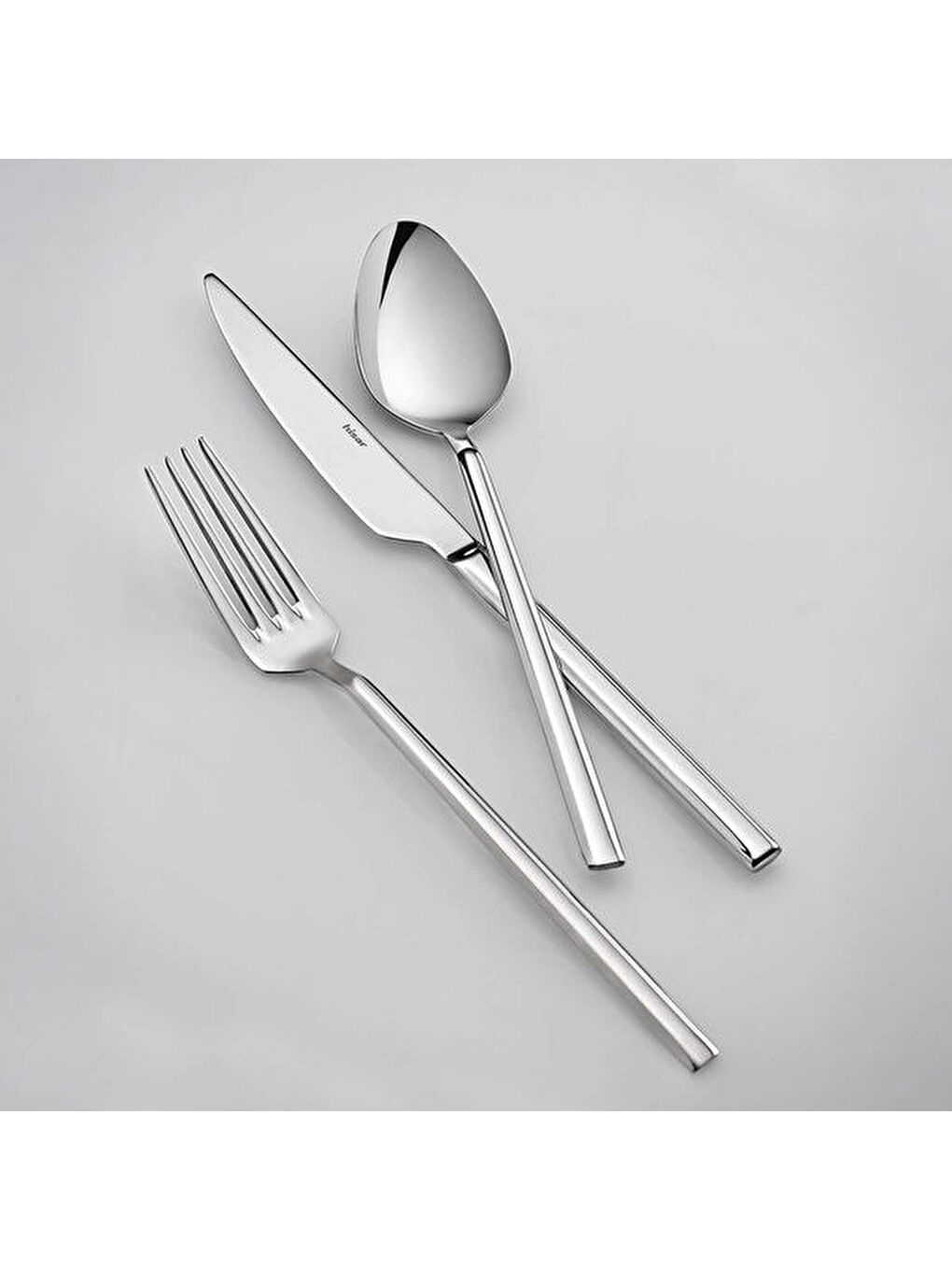 Gri Fethiye 30 Parça Çatal Kaşık Bıçak Seti - Inox