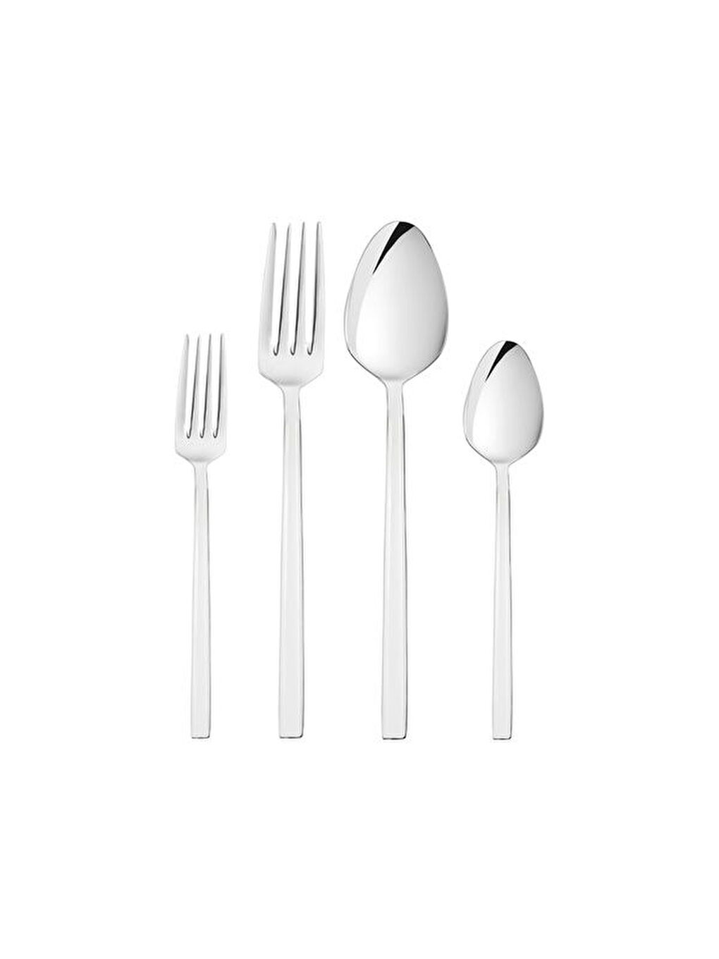 Gri Fethiye 30 Parça Çatal Kaşık Bıçak Seti - Inox-2