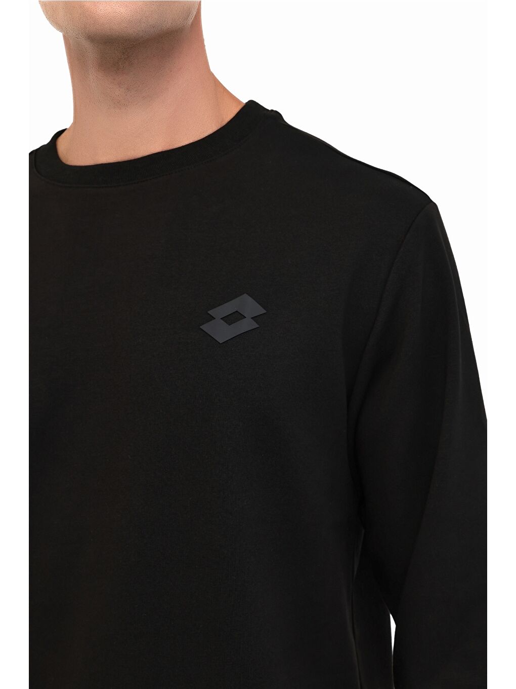 M-WATTS CNECK 5PR Siyah Erkek Sweatshirt-3