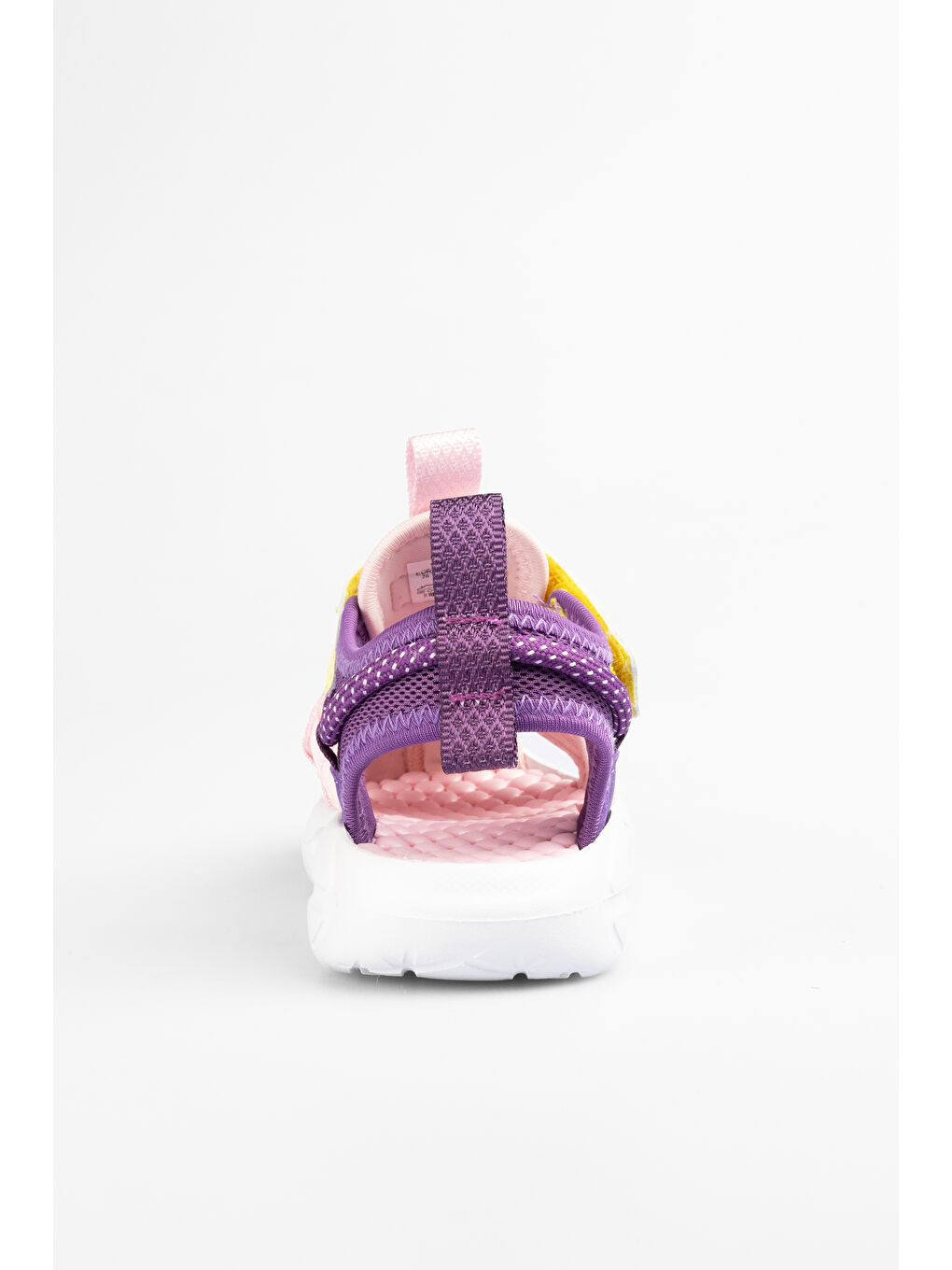 Pembe Thin Işıklı Kız Okul Öncesi Pudra Sandalet-3