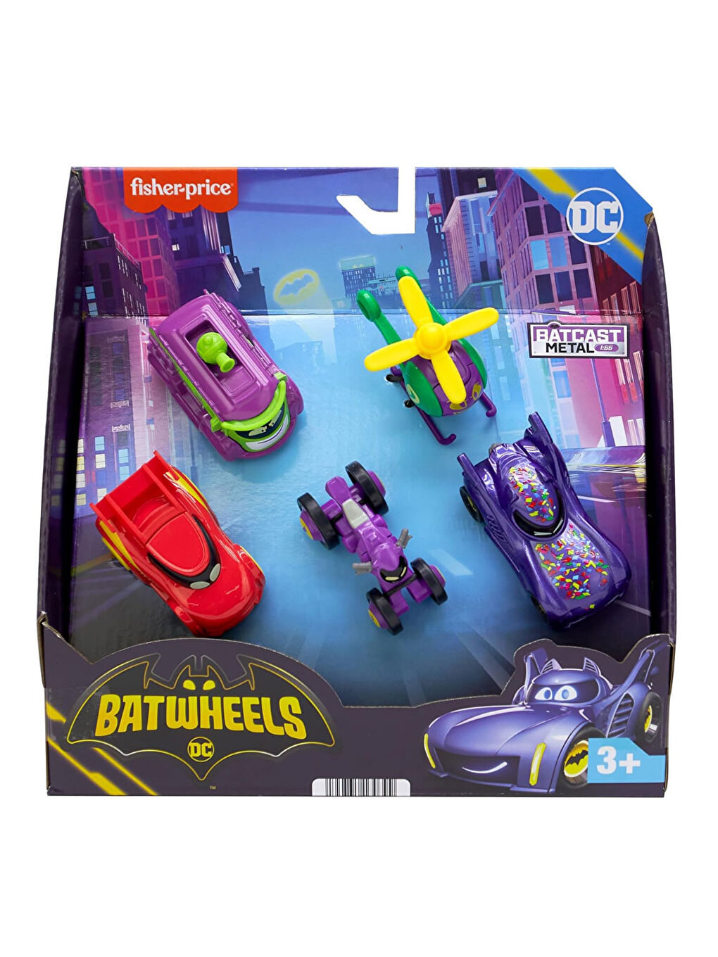 FISHER PRICE Fisher-Price Batwheels Bam Batmobile 5 li Paket HML21