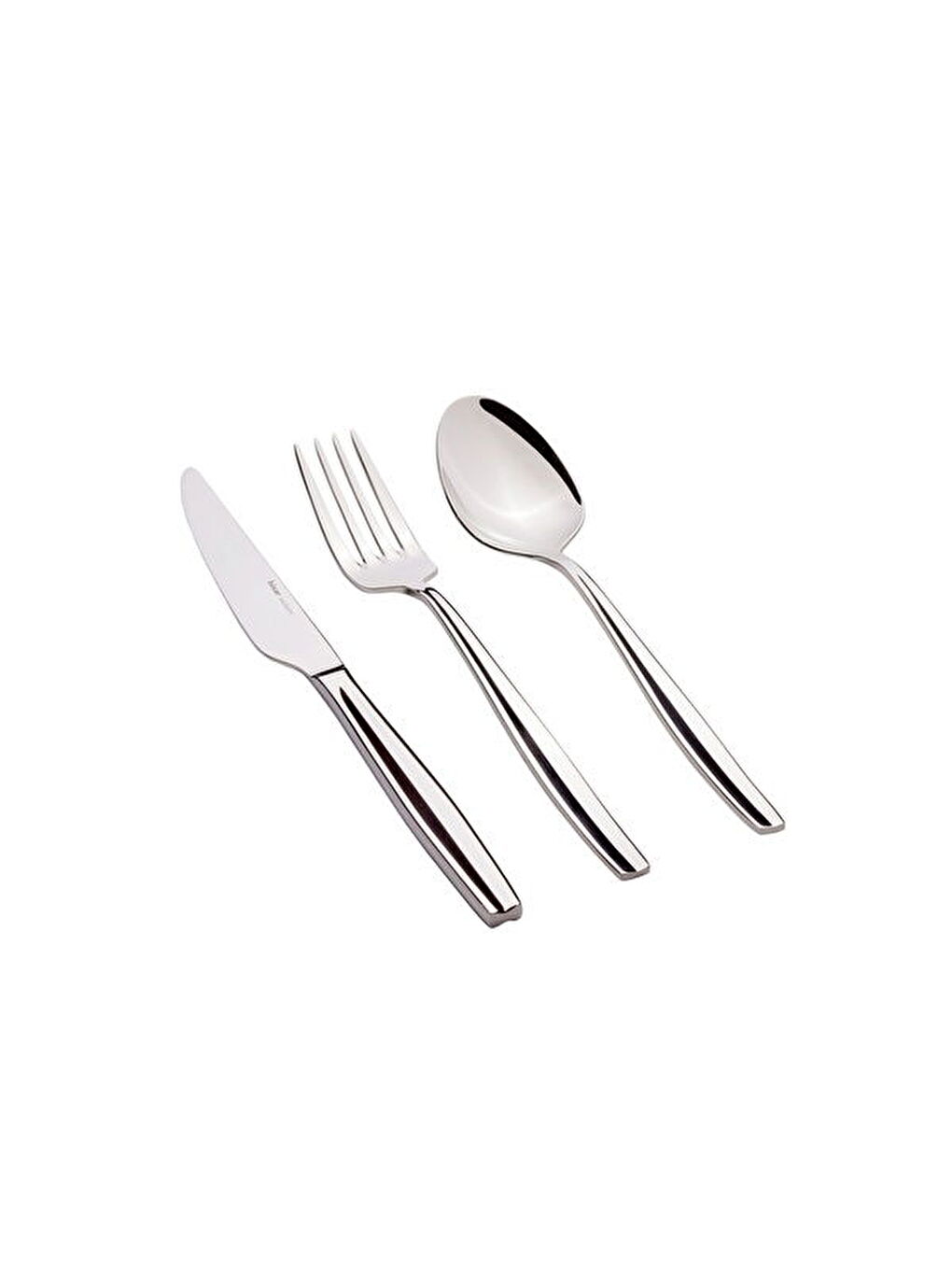 Gri Didim 24 Parça Çatal Kaşık Bıçak Seti - Inox-1