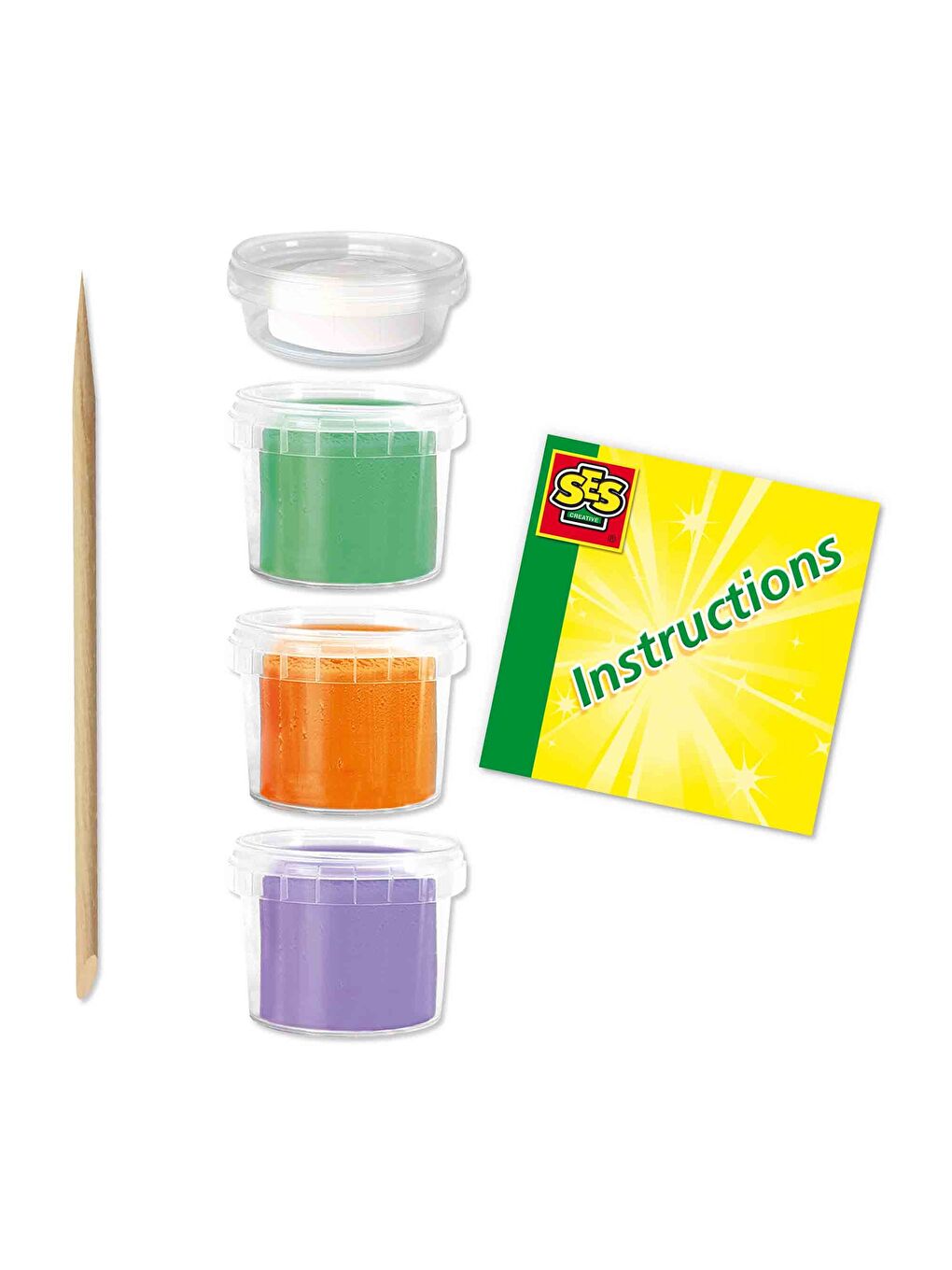 FunDo Oyun Hamuru - Dinozorlar (3x90gr-1x40gr)-1