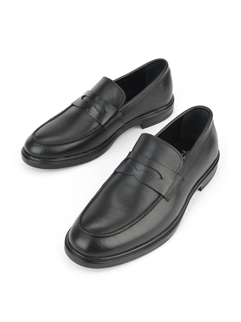 Erkek Hakiki Deri Ayakkabı 1531007Z9254 Siyah-4