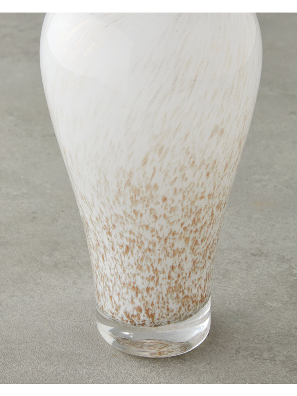 Elegante Cam Vazo 20,5 cm Beyaz-3