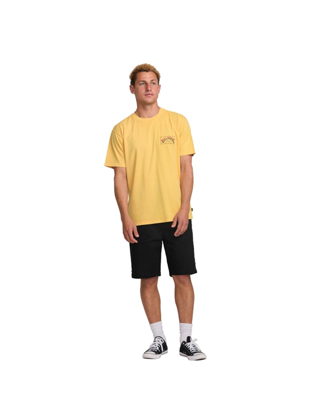 Original Arch Premium Ww Ss Erkek Sarı Tişört-1