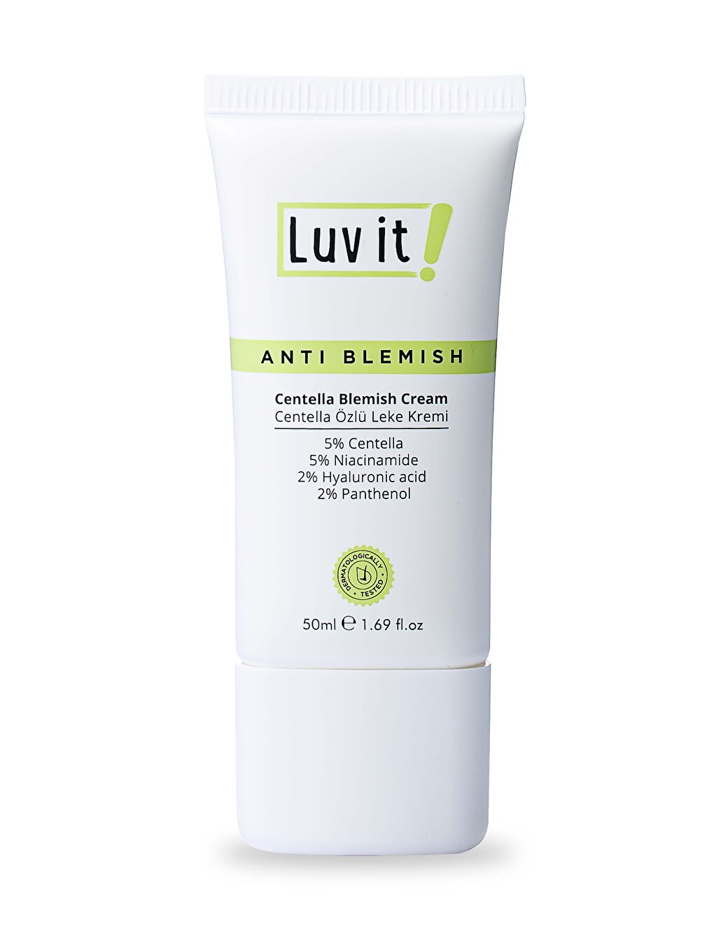 Luv it! Renksiz Centella Özlü Leke Karşıtı Nemlendirici Krem 50ml - 2