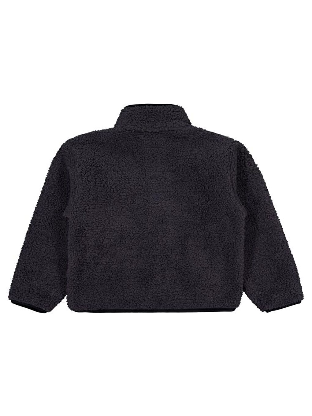 Antrasit Boys Biyeli Fermuarlı 6-9 Yaş Hırka - Gri 8-9 Yaş