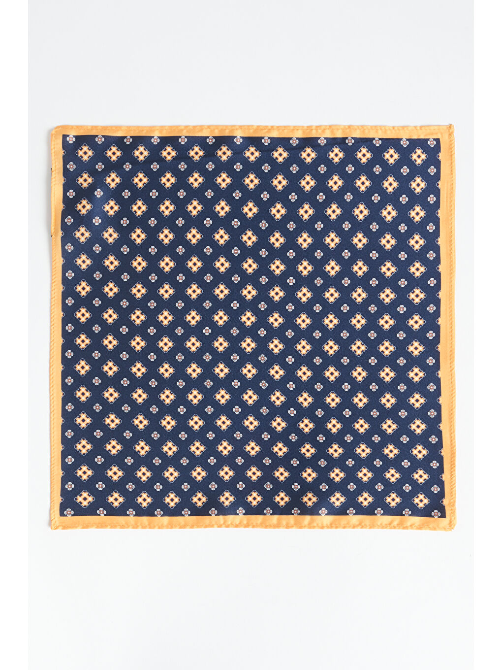 Erkek Lacivert-Hardal Desenli Mendil-2