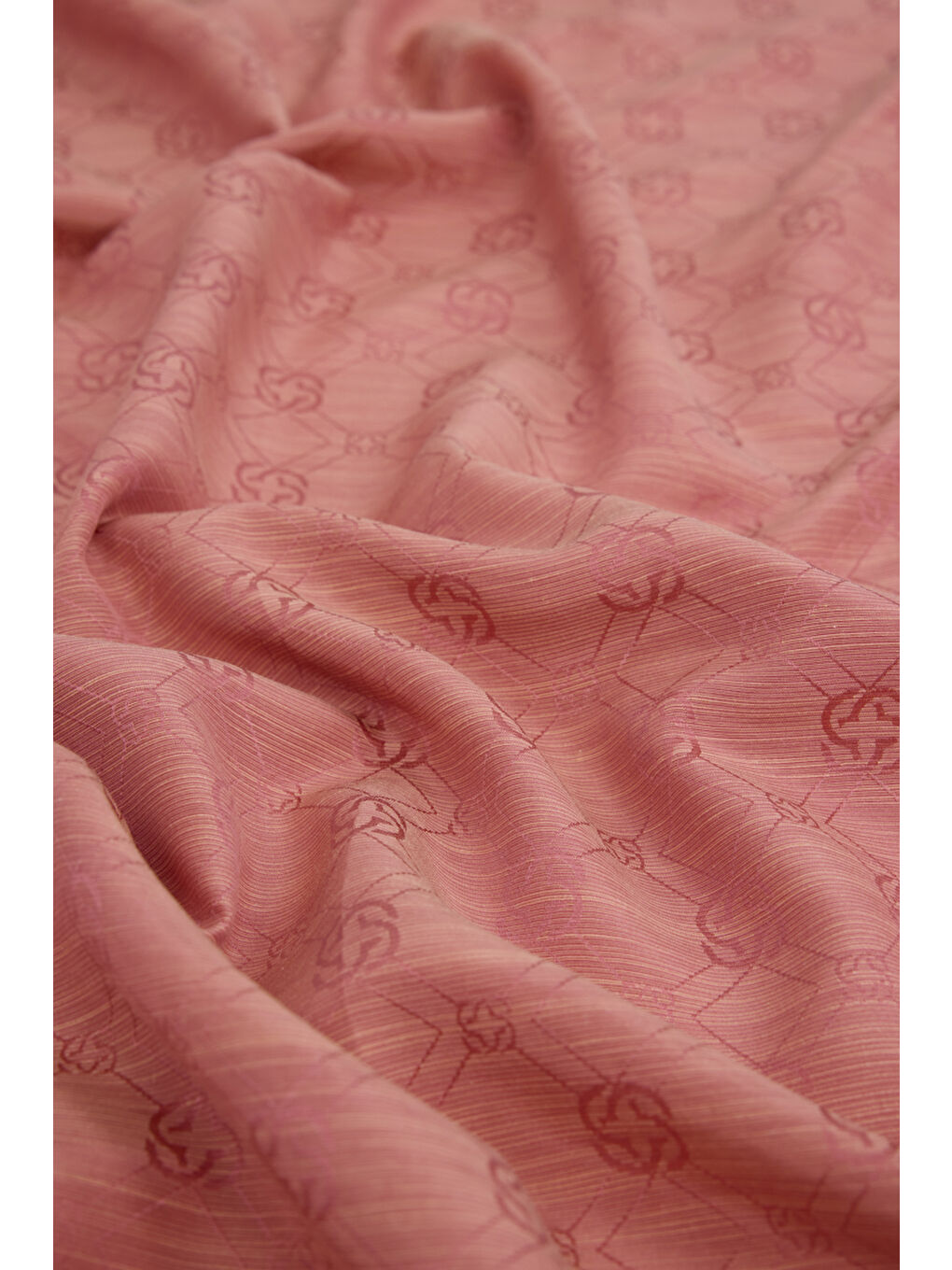 Pembe İpek Pamuk Jakar Etol-1