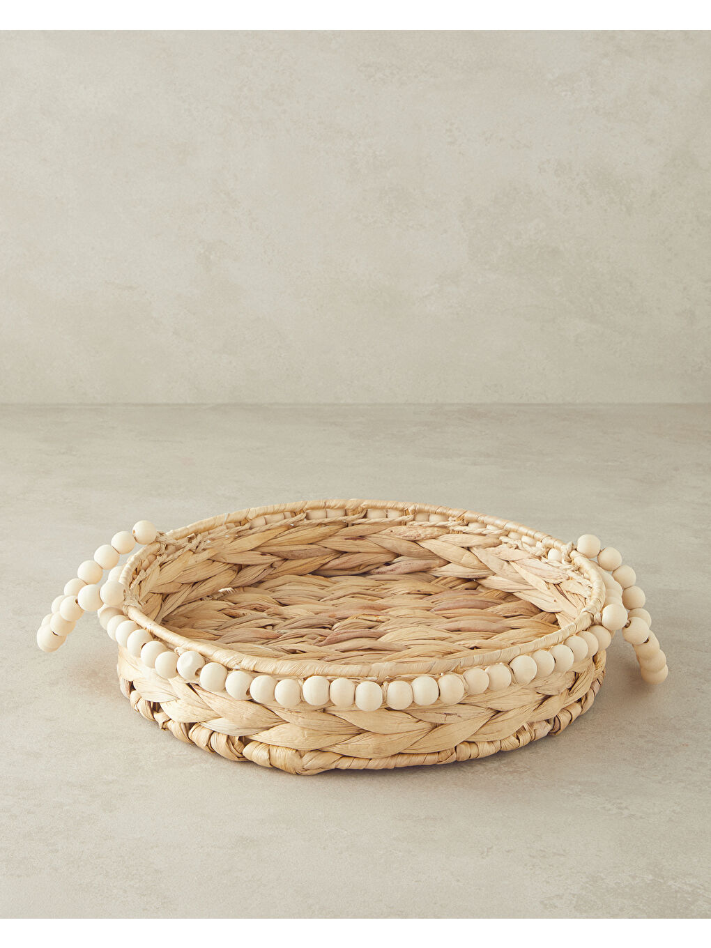 Chaplet Hasır Tepsi Kahverengi