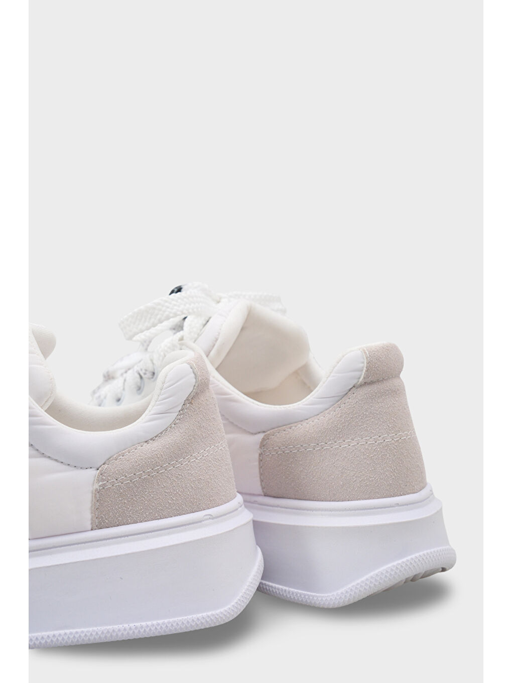 Beyaz Kadın Sneaker Spor Ayakkabı-2