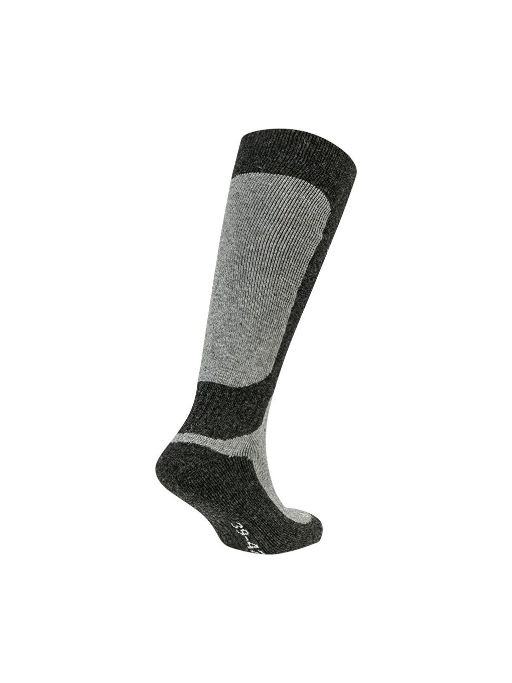 Gri Merıne Wool Çorap Logan-1