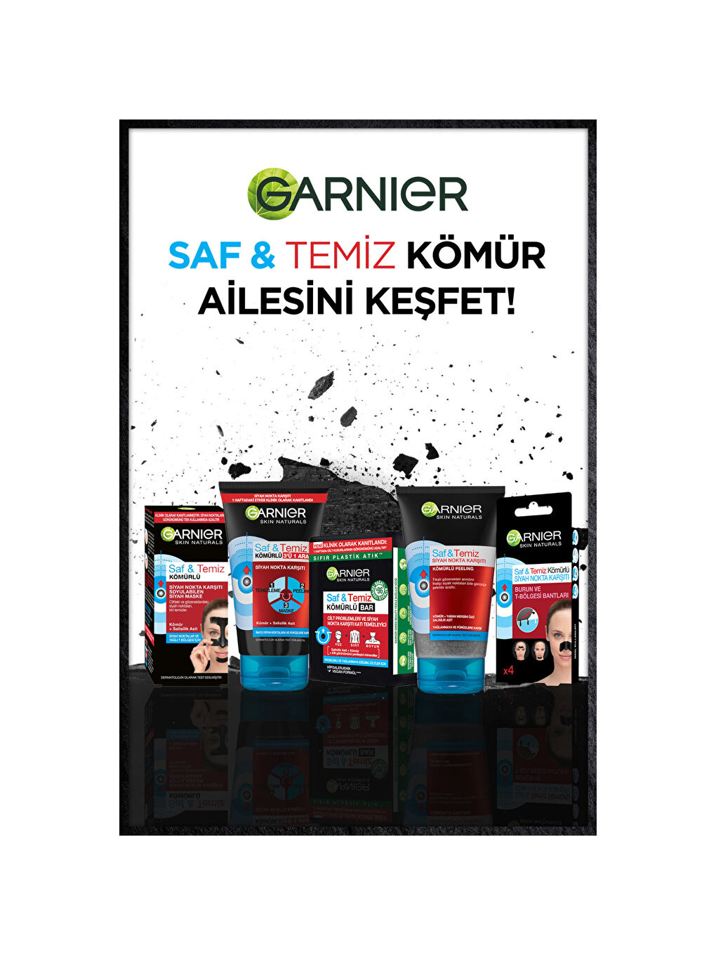 GARNIER Kömürlü Burun ve T Bölgesi Bantları - 4