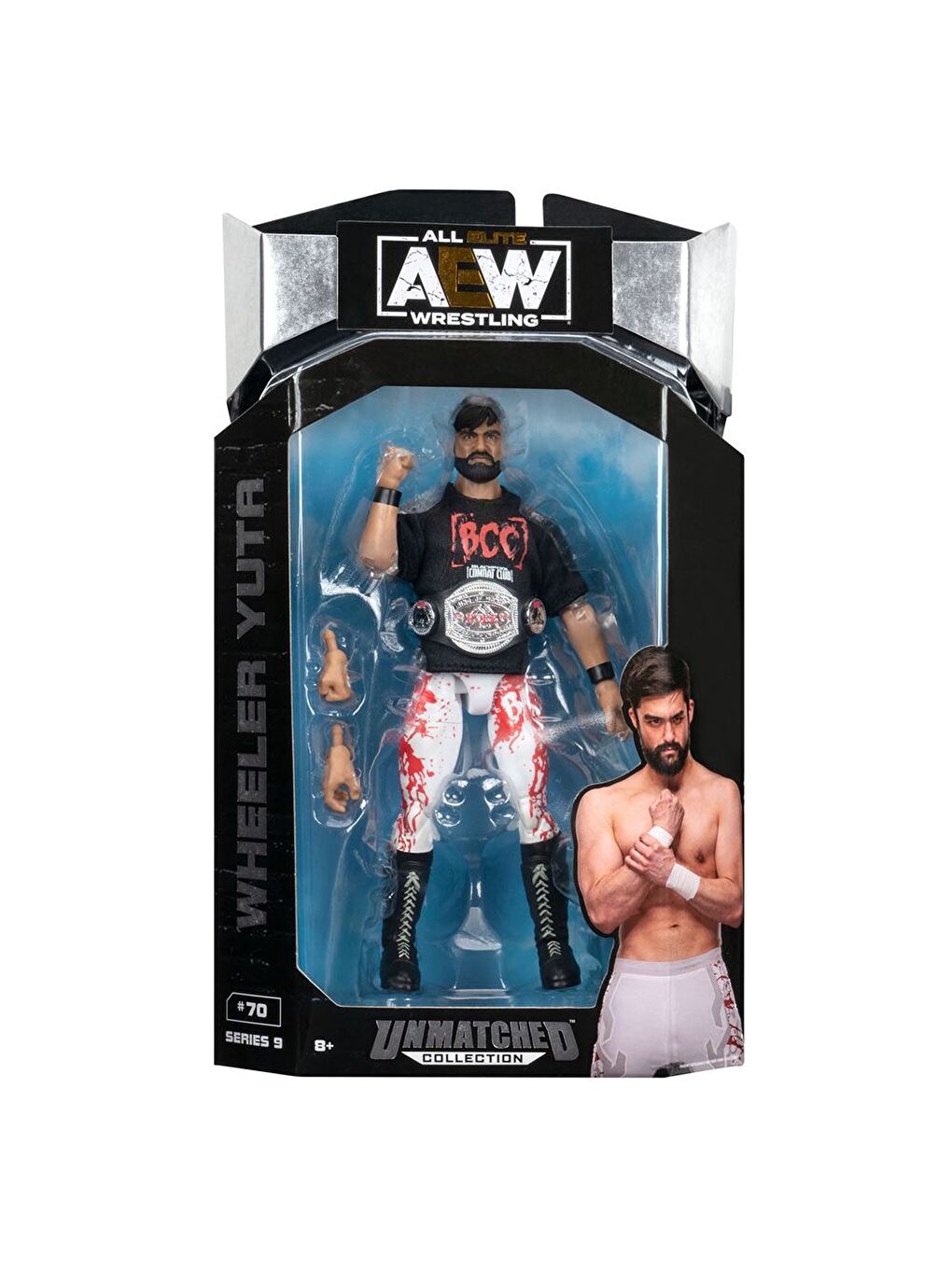 AEW Karakterleri Model Aksiyon Figürler S9 Wheeler Yuta 70-4