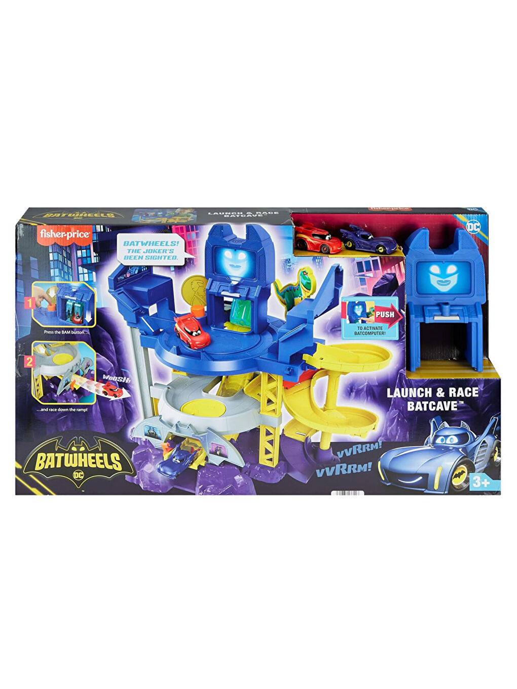 FISHER PRICE Fisher-Price Batwheels Batcave Yarışı HNB11