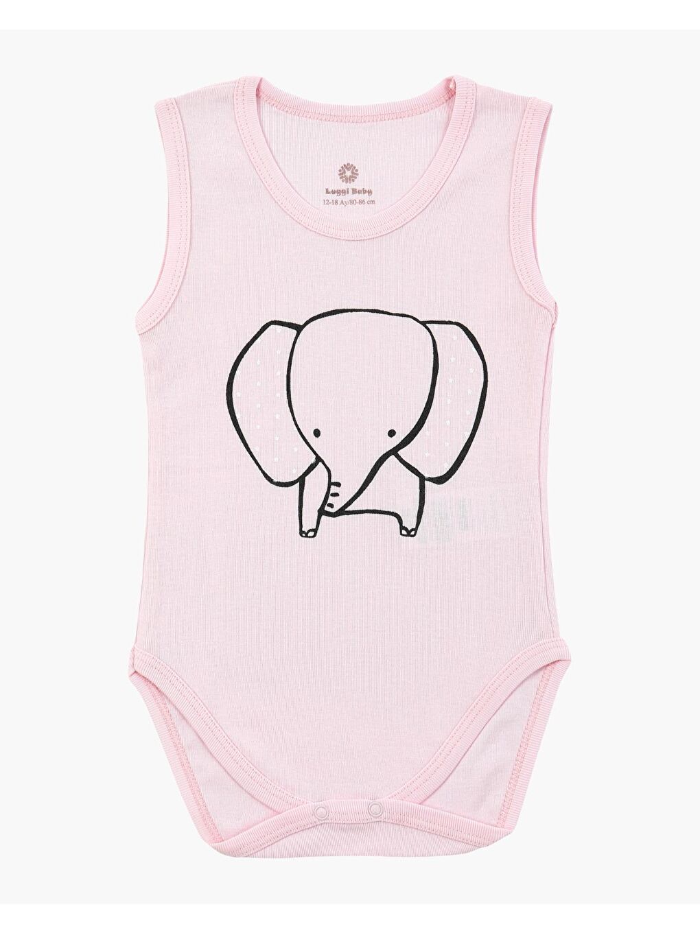 Lila Bisiklet Yaka Kız Bebek Askılı Çıtçıtlı Body 3'lü-2